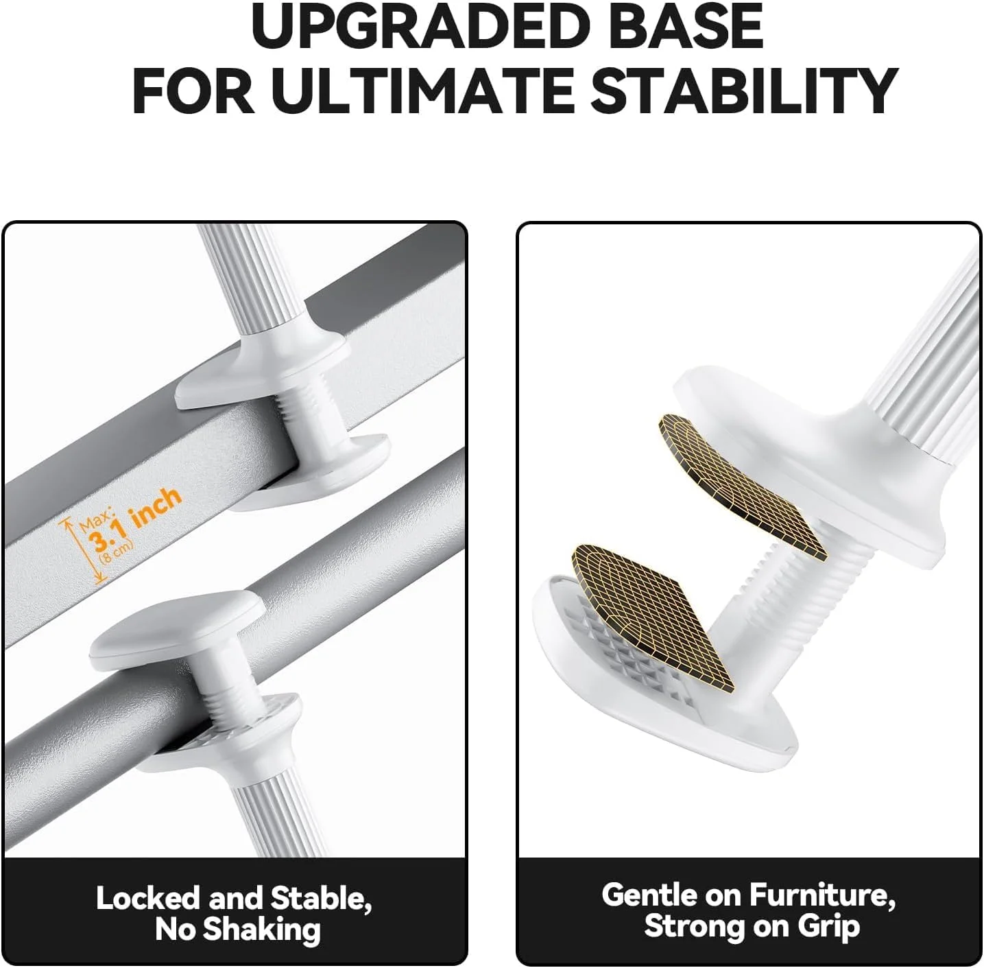 پایه تبلت گردن غازی، پایه تبلت جهانی - گیره بازوی منعطف 360 درجه برای تخت خواب مناسب برای آیپد/تلفن همراه/سوییچ/تبلت های گلکسی/کیندل فایر HD و غیره. طول کل 100 سانتی متر - سفید پایه تبلت گردن غازی، پایه تبلت جهانی - گیره بازوی منعطف 360 درجه برای تخت خواب مناسب برای آیپد/تلفن همراه/سوییچ/تبلت های گلکسی/کیندل فایر HD و غیره. طول کل 100 سانتی متر - سفید