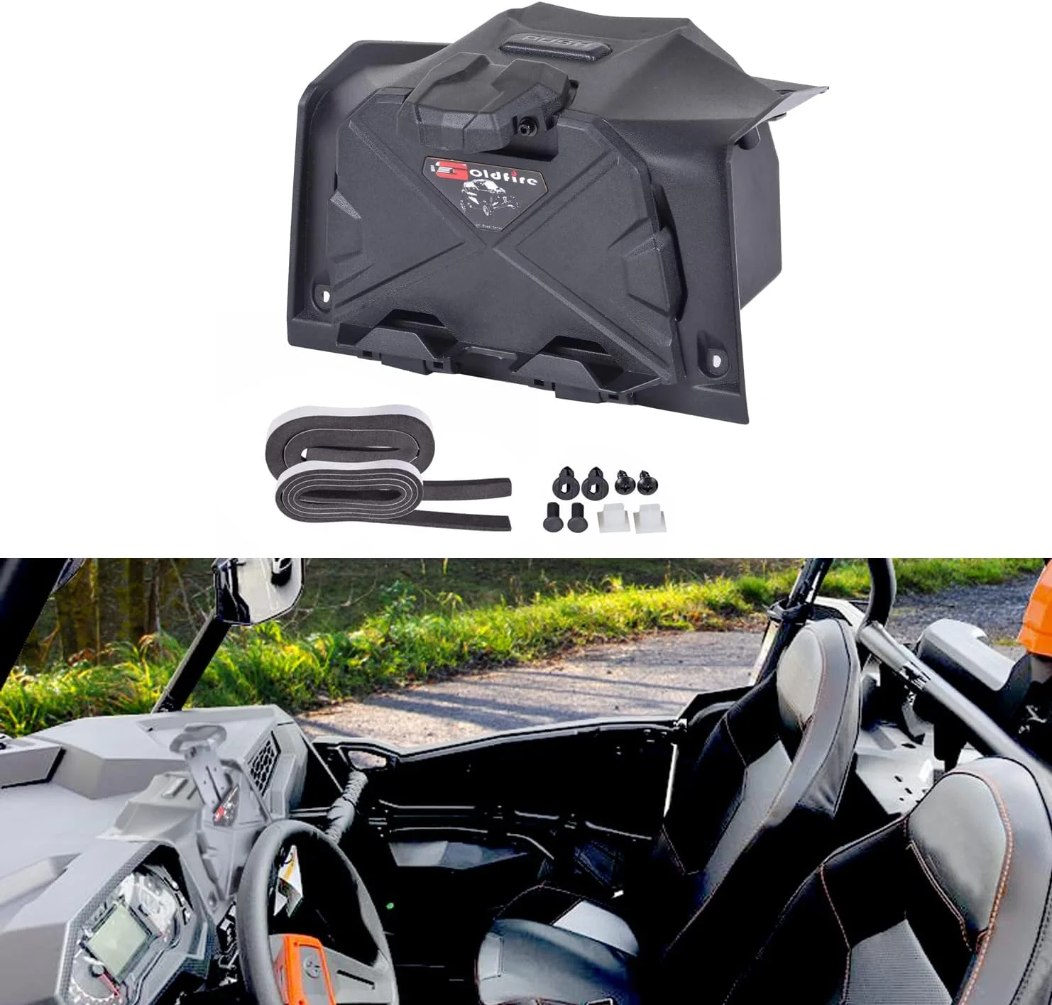 نگهدارنده دستگاه الکترونیکی Goldfire با جعبه نگهداری و سینی سازمان دهنده برای RZR XP، نگهدارنده اسپرت تلفن، تبلت و GPS برای Polaris RZR XP 1000 XP4 Turbo 2019-2022 نگهدارنده دستگاه الکترونیکی Goldfire با جعبه نگهداری و سینی سازمان دهنده برای RZR XP، نگهدارنده اسپرت تلفن، تبلت و GPS برای Polaris RZR XP 1000 XP4 Turbo 2019-2022