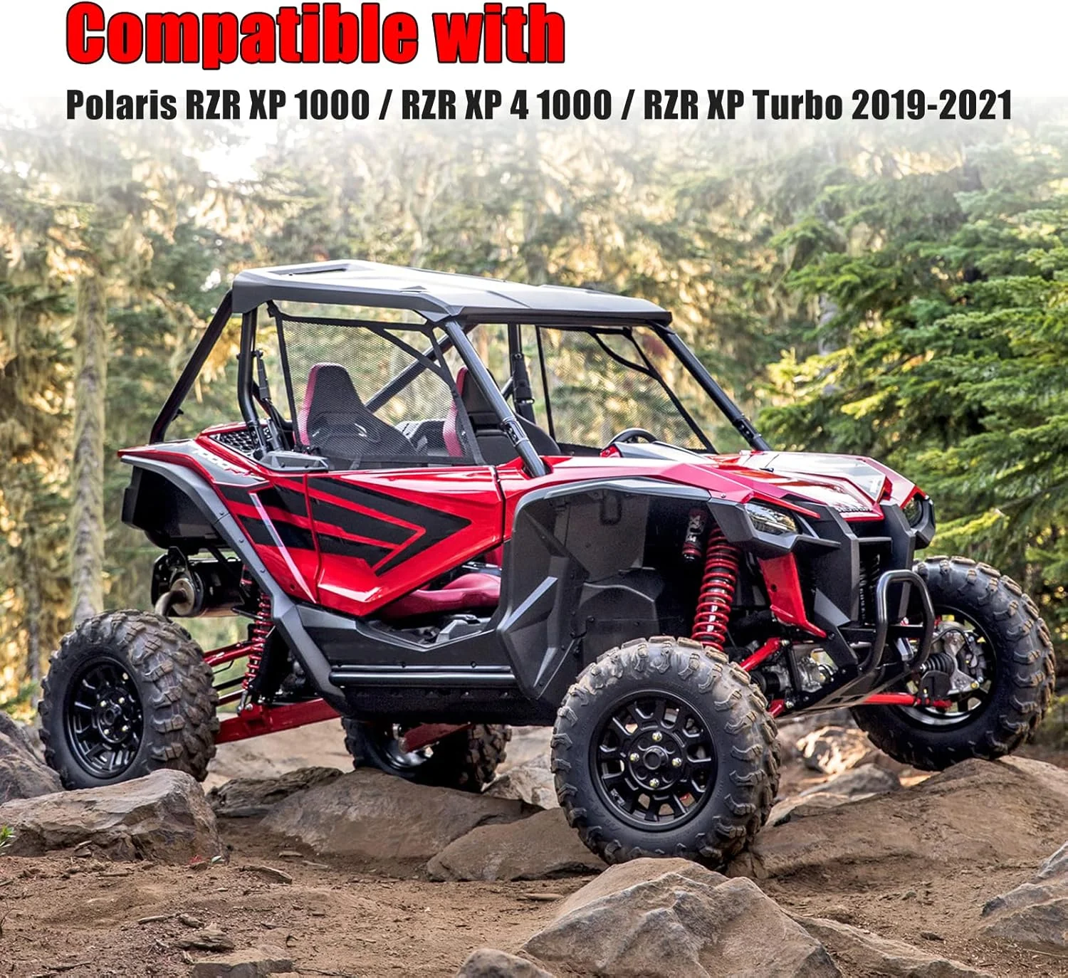 نگهدارنده دستگاه الکترونیکی Goldfire با جعبه نگهداری و سینی سازمان دهنده برای RZR XP، نگهدارنده اسپرت تلفن، تبلت و GPS برای Polaris RZR XP 1000 XP4 Turbo 2019-2022