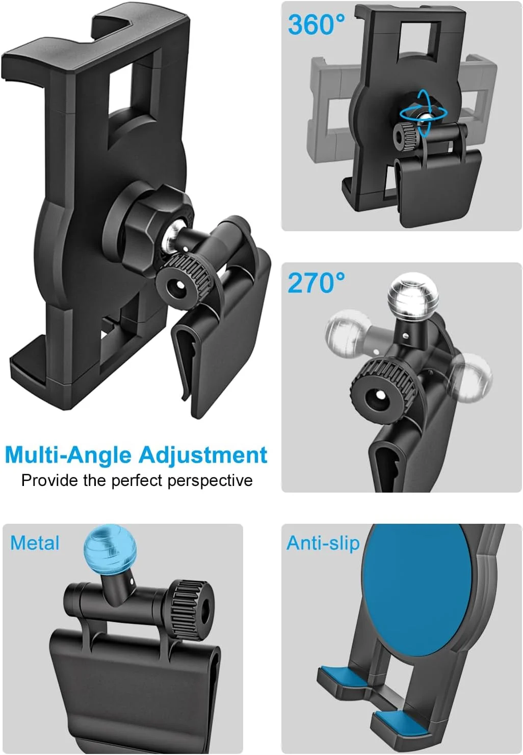 پایه نگهدارنده تبلت GDZN تسلا مدل 3 و Y، پایه پشت سری خودرو برای تسلا مدل 3 و Y، [نصب در 1 ثانیه] گیره نگهدارنده تبلت صندلی عقب تسلا برای آیپد پرو ایر مینی، گلکسی تب، فایر، دستگاه های 4-12.9 اینچی
