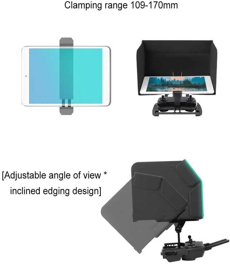 پایه نگهدارنده تبلت تاشو با گیره محکم، پایه توخالی، پلاستیکی، پایدار، کاربری آسان، براکت کنترلر 3