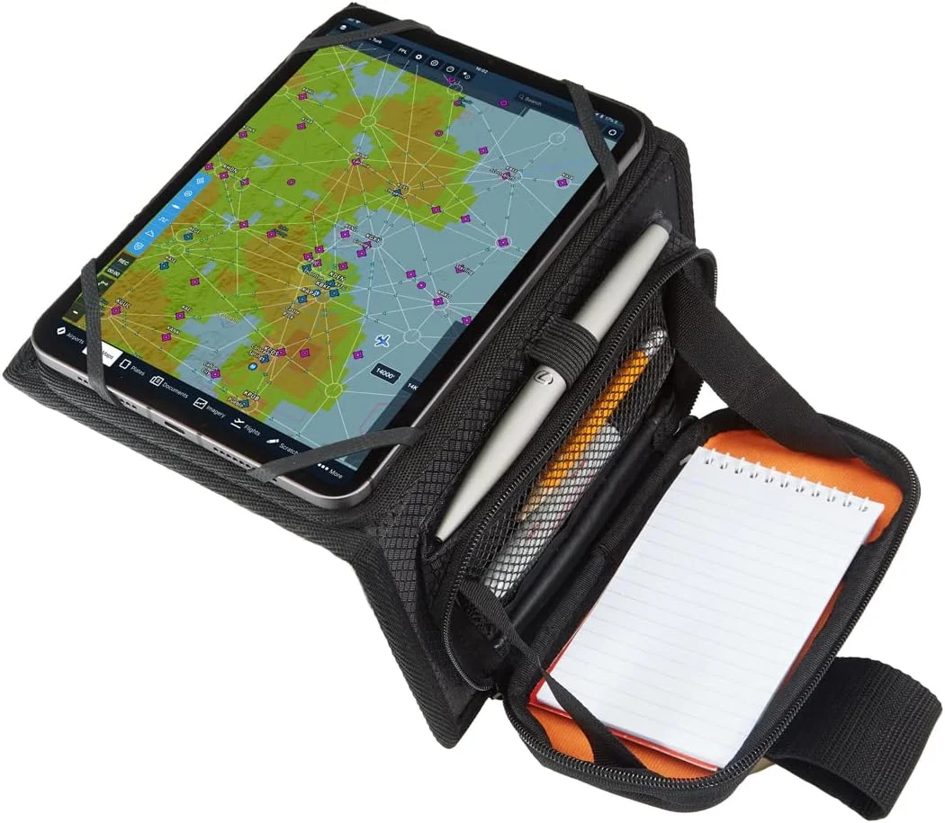 نگهدارنده تبلت Flight Outfitters Centerline سازگار با آیپد مینی، آیپد ایر، آیپد پرو برای خلبانان حرفه ای، هوانوردی عمومی، بزرگ