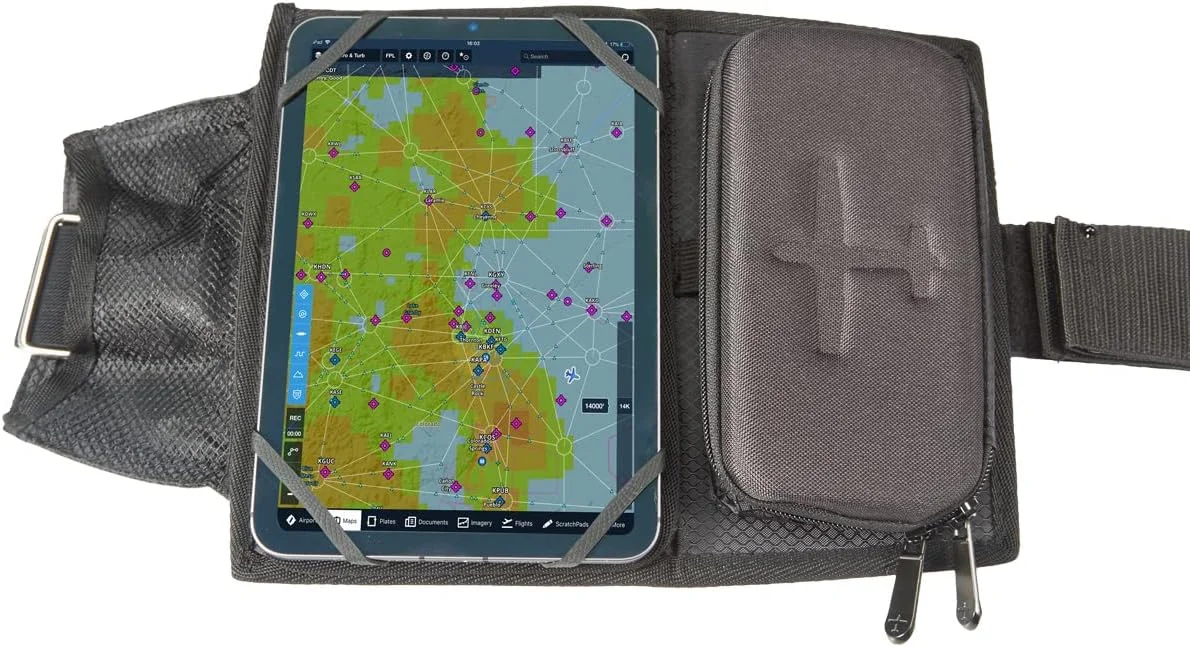نگهدارنده تبلت Flight Outfitters Centerline سازگار با آیپد مینی، آیپد ایر، آیپد پرو برای خلبانان حرفه ای، هوانوردی عمومی، بزرگ