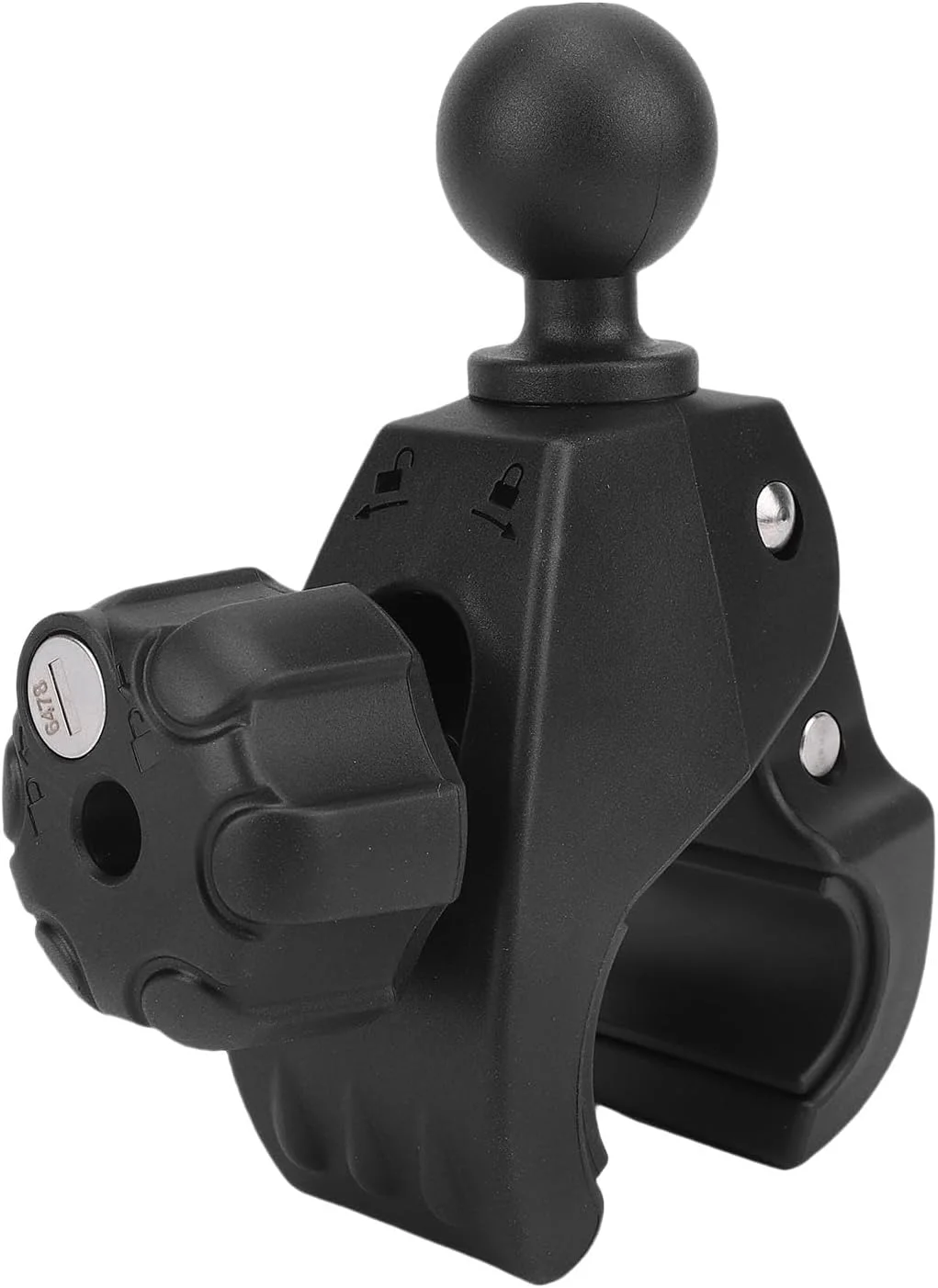 پایه گیره بزرگ Fabater با سیستم ضد سرقت GPS توپی، نگهدارنده تبلت خودرو برای رانندگی، ساخته شده از نایلون، لاستیک، استیل ضد زنگ و مس برای لوله های گرد و مربع