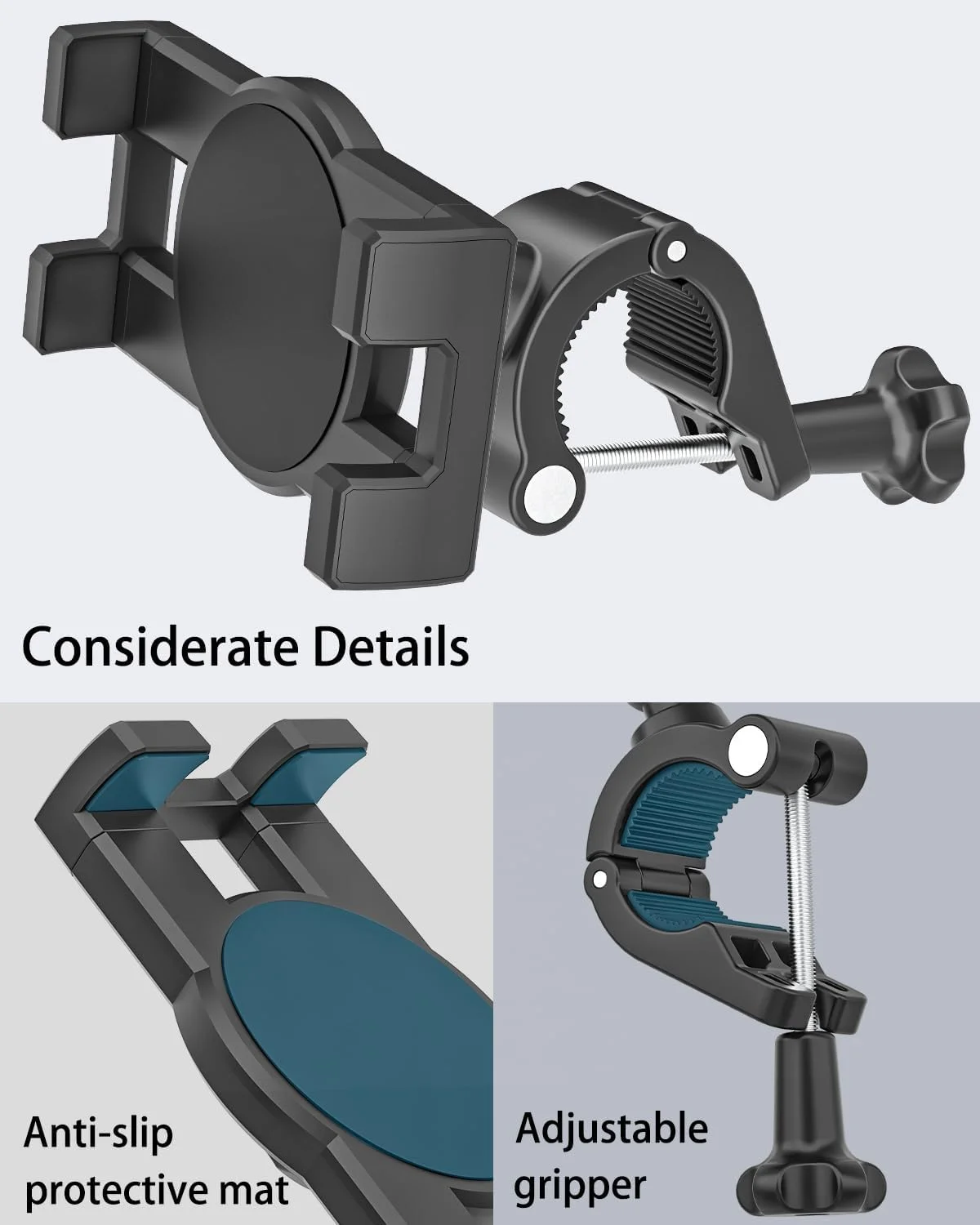 نگهدارنده تبلت آلومینیومی EXSHOW برای دوچرخه ثابت