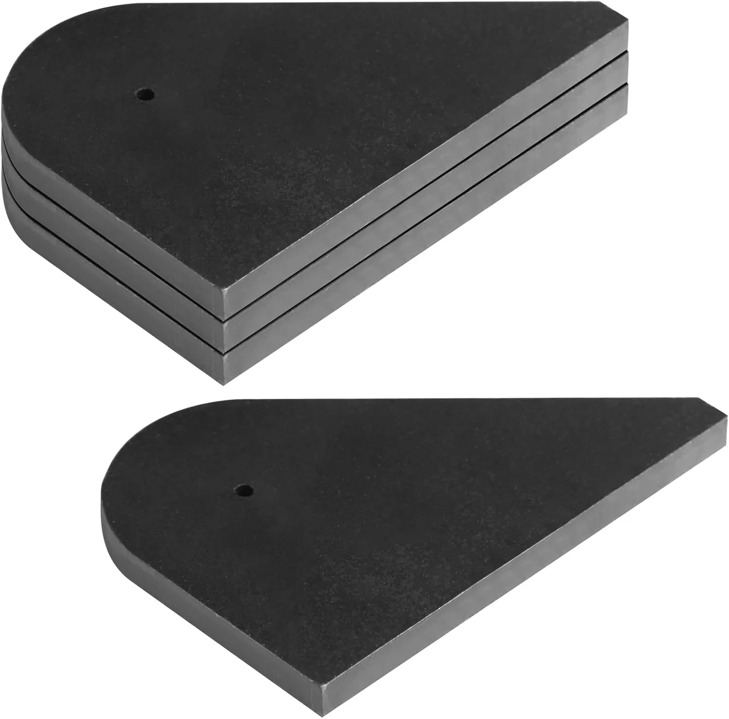 پایه جوشکاری زاویه دار ایپیر، براکت نصب کمک فنر آفست، ضخامت 6.35 میلی متر، سوراخ 3.175 میلی متر - 4 عدد