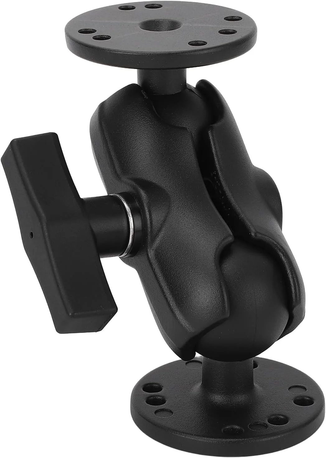 پایه توپی دوبل 1.5 اینچی، بازوی سوکت دوبل سنگین با 2 صفحه گرد، آداپتورهای توپی سایز C 1.5 اینچی، پایه تبلت، تلفن همراه، ماهی یاب، سازگار با مانت RAM و IBolt