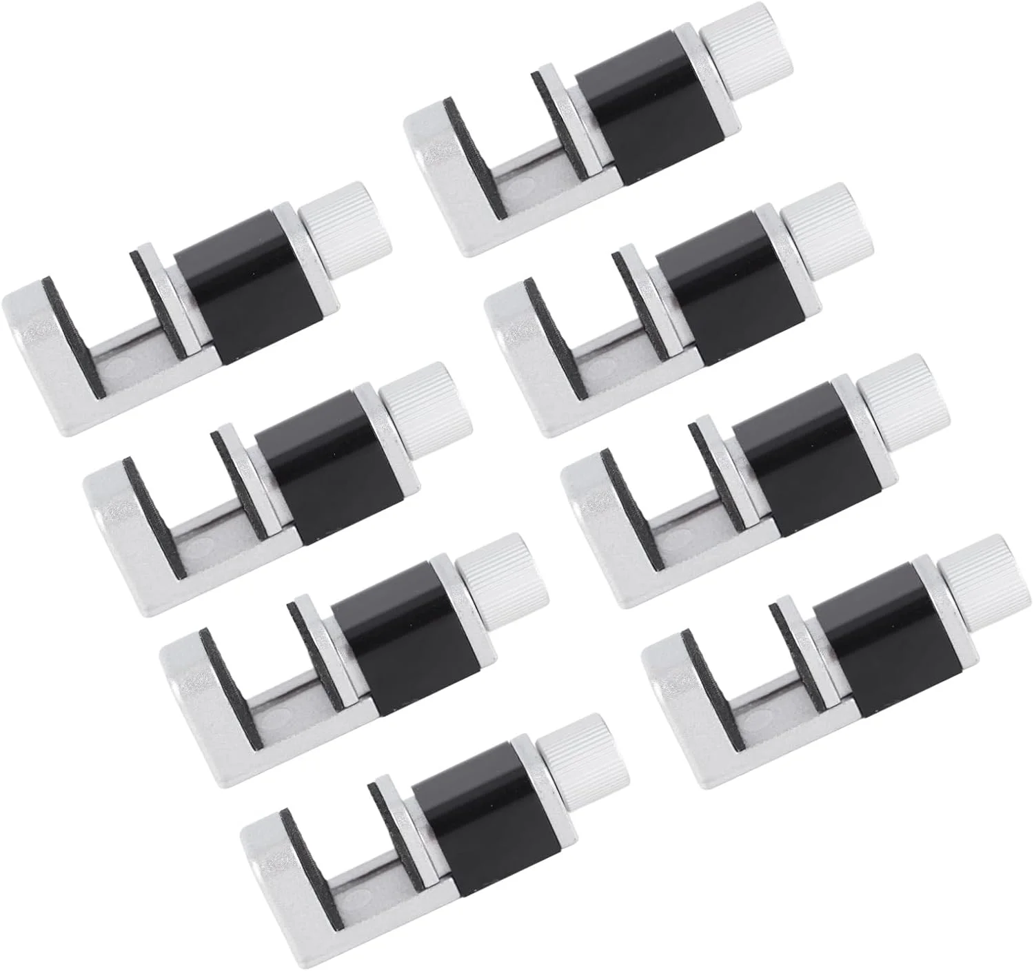 نگهدارنده صفحه نمایش LCD قابل تنظیم Cryfokt برای ابزار تعمیر تبلت تلفن - براکت جهانی برای تعویض پایدار صفحه نمایش، سبک وزن، مناسب برای تکنسین ها یا افراد خودساز (8 عدد)