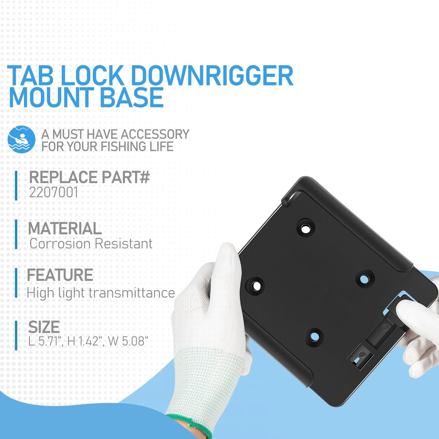 قطعه جایگزین برای پایه نصب سریع قفل زبانه 2207001 مناسب برای مانت دوربین