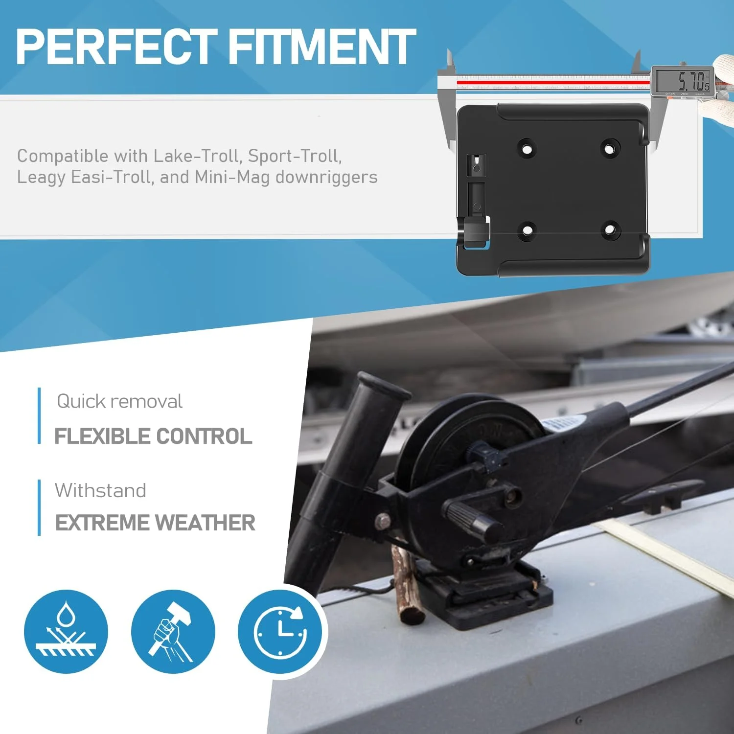 قطعه جایگزین برای پایه نصب سریع قفل زبانه 2207001 مناسب برای مانت دوربین