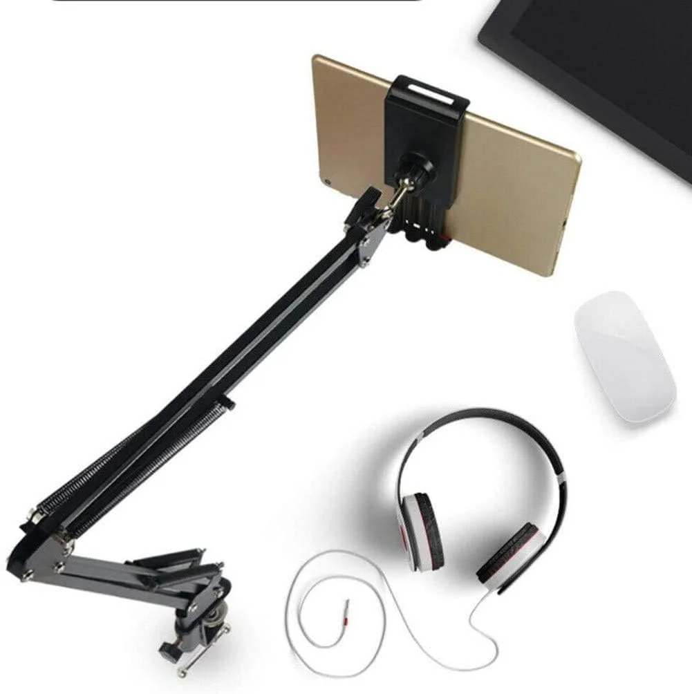 پایه نگهدارنده رومیزی گوشی و تبلت Blueland با قابلیت چرخش 360 درجه و بازوی بلند مناسب برای گوشی های هوشمند 4.7 تا 7.0 اینچی، تبلت ها، پخش زنده و ویدیوها