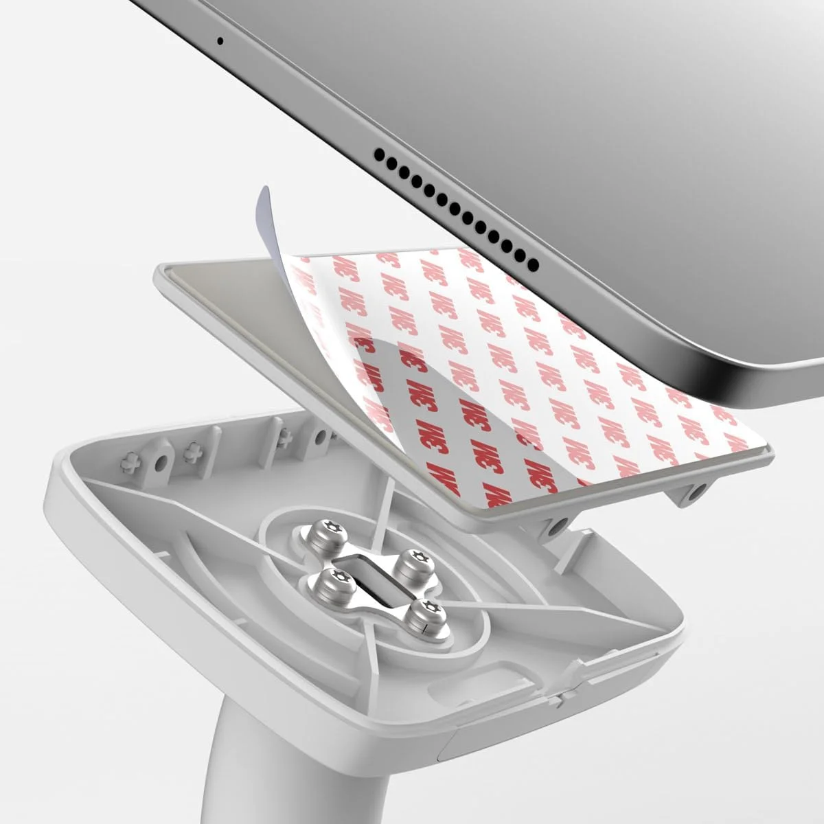 پایه دیواری تبلت BOUNCEPAD Core - نصب ایمن تبلت روی دیوار (سفید)