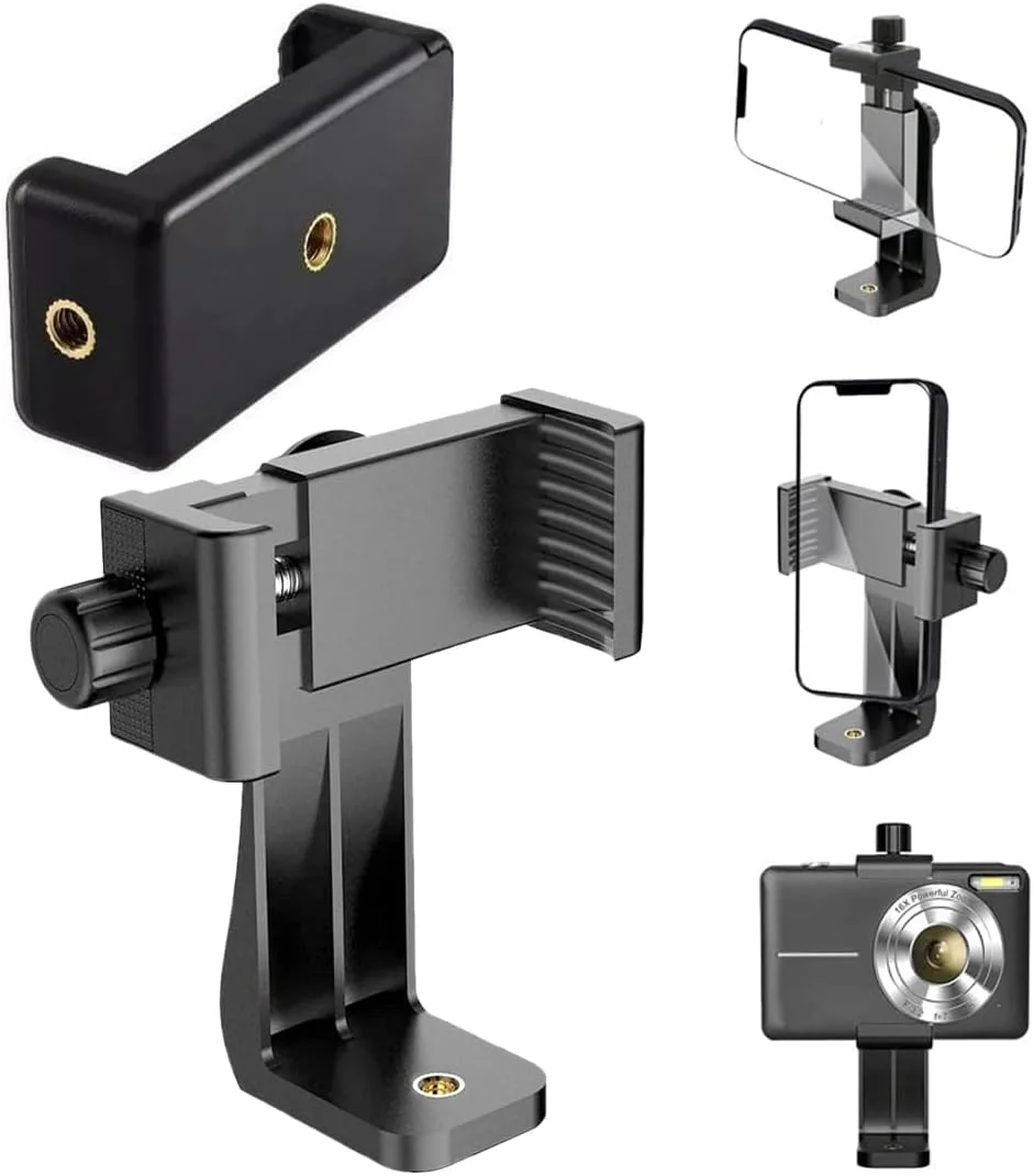 ۲ عدد آداپتور اتصال سه پایه برای تبلت، سازگار با تک پایه، نگهدارنده تلفن، پایه عمودی افقی، مدل A