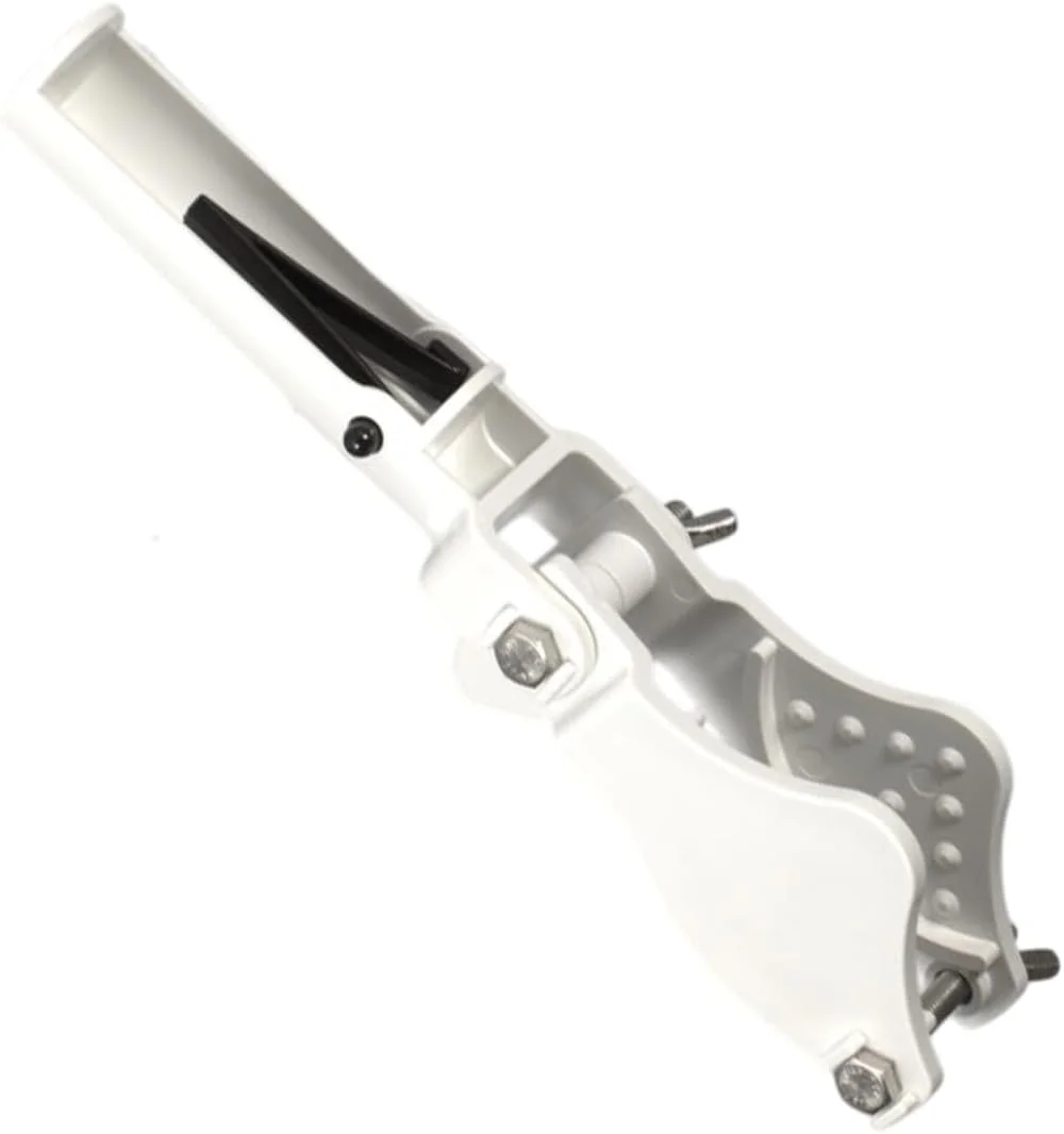 نگهدارنده قرص استخر سنگین - ساخته شده از ABS و فولاد ضد زنگ، دسته گیره آسان، پیچ بال قابل تنظیم - مناسب برای قرص های 3 اینچی برای تمیز کردن لکه ها با میله تلسکوپی