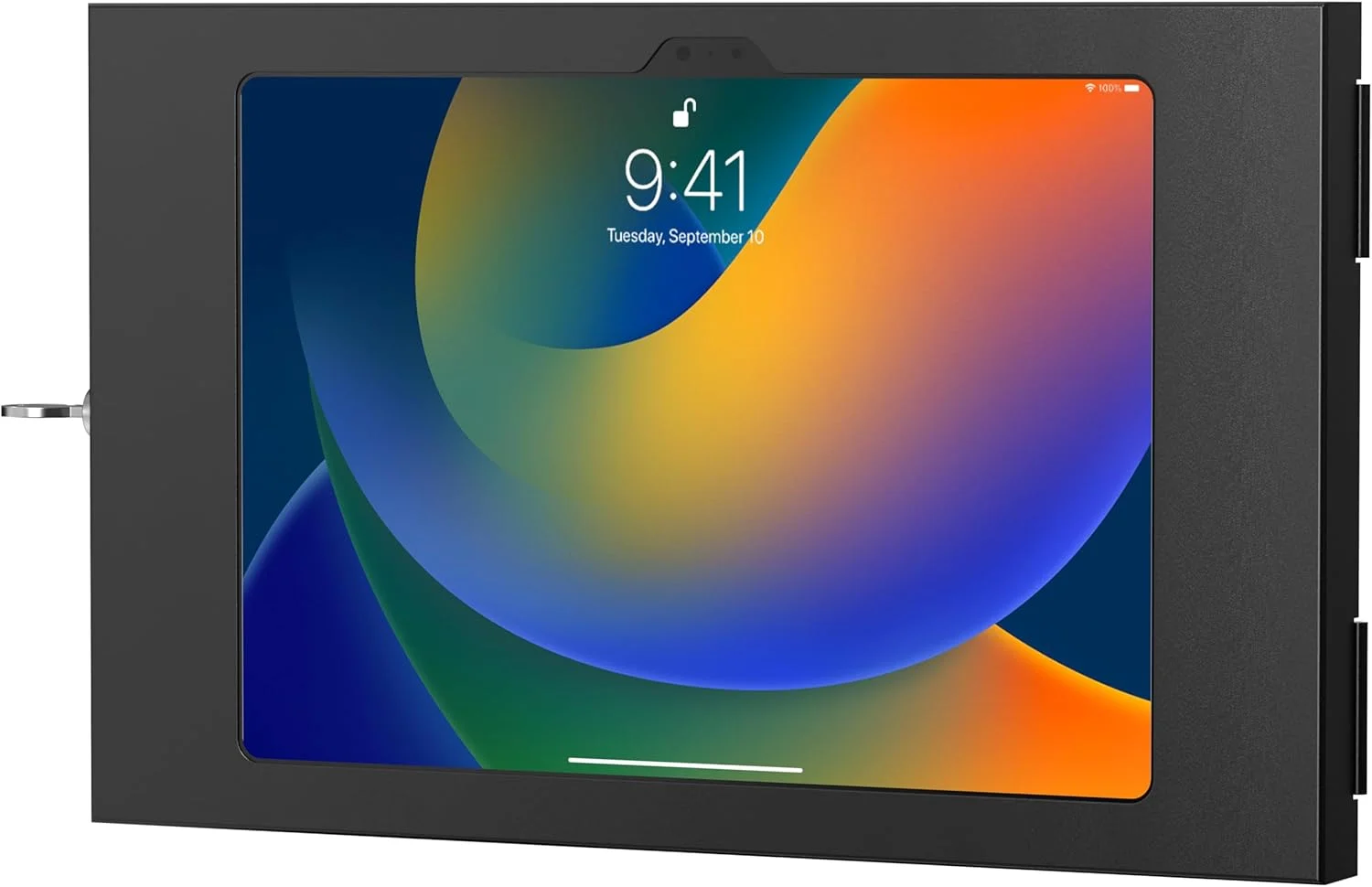 پایه دیواری ضد سرقت تبلت برای آیپد 11 اینچی (A16) و آیپد 10.9 اینچی - پایه دیواری ایمن تبلت با قفل و کلید ممتاز