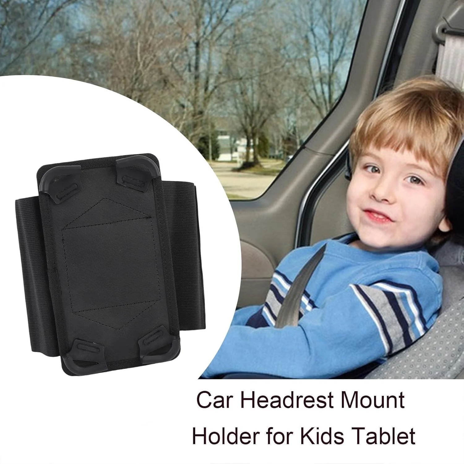 پایه نگهدارنده کنسول بازی Annadue برای پشت سری خودرو، بند الاستیک، پایه رومیزی سیلیکونی، نگهدارنده کنسول بازی قابل حمل و جمع و جور