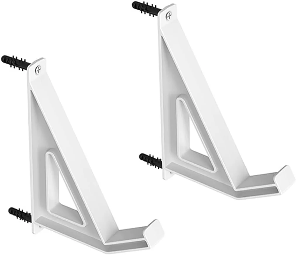 پایه دیواری جهانی برای تبلت، کیبورد، لپ تاپ، کتابخوان الکترونیکی، نصب چسبی یا پیچی برای دستگاه ها، ضخامت 3 سانتی متر، سفید