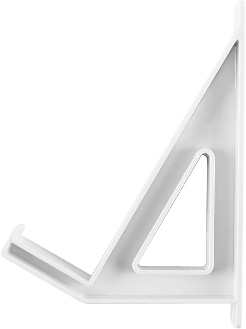 پایه دیواری جهانی برای تبلت، کیبورد، لپ تاپ، کتابخوان الکترونیکی، نصب چسبی یا پیچی برای دستگاه ها، ضخامت 3 سانتی متر، سفید