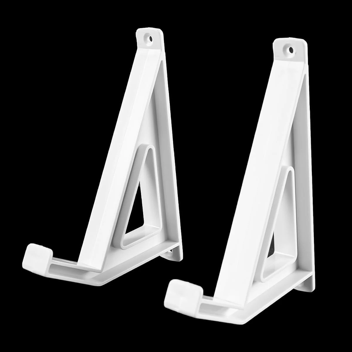 پایه دیواری جهانی برای تبلت، کیبورد، لپ تاپ، کتابخوان الکترونیکی، نصب چسبی یا پیچی برای دستگاه ها، ضخامت 3 سانتی متر، سفید