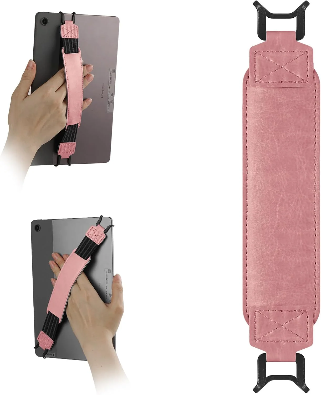 نگهدارنده دستی تبلت قابل تنظیم برای صفحه نمایش های 9 تا 11 اینچی، بند انگشتی ضد لغزش ایمن، بند حمل الاستیک قابل حمل برای تبلت ها