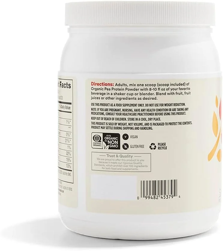 پروتئین نخود ارگانیک 365، 450 گرم پروتئین نخود ارگانیک 365، 450 گرم