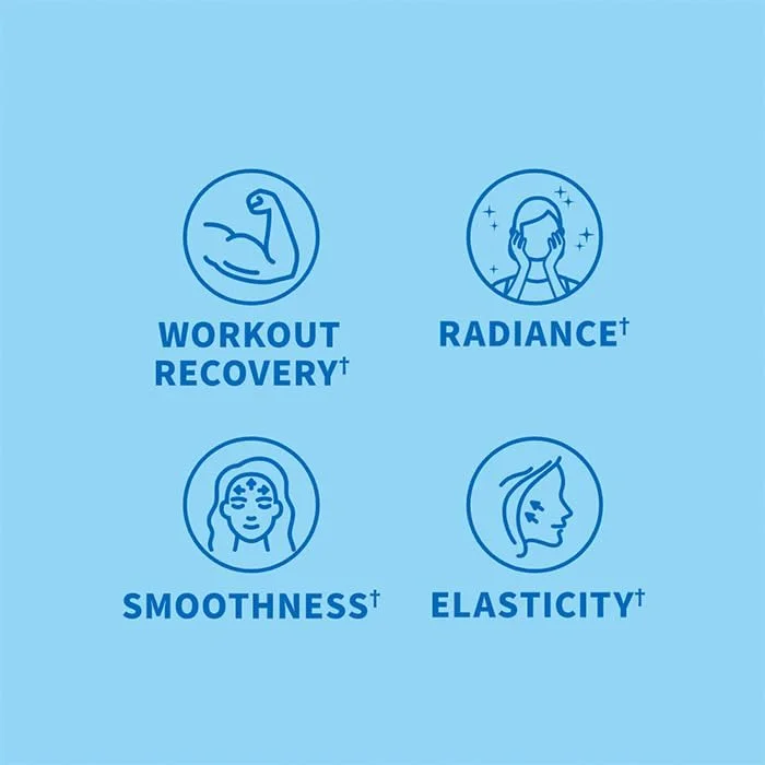 پودر پروتئین وی ورزشی Garden of Life با طعم وانیل 20 گرم به همراه پپتیدهای کلاژن دریایی و MSM برای زنان و مردان، انرژی آمینو بهینه، پوست جوان تر و سالم تر - تغذیه شده با علف، حدود 15 سروینگ