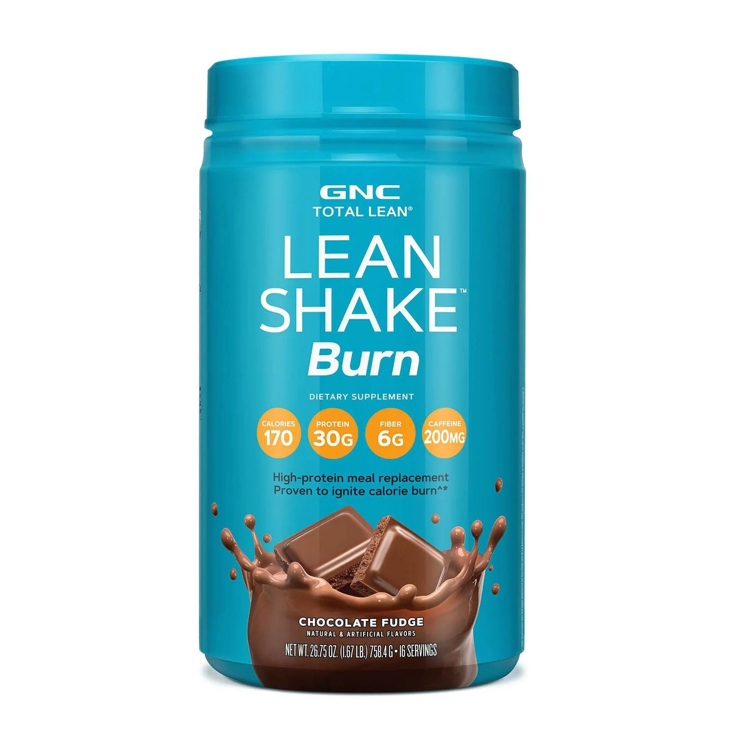 GNC Total Lean Lean Shake Burn - شکلات فاج (16 سروینگ) GNC Total Lean Lean Shake Burn - شکلات فاج (16 سروینگ)