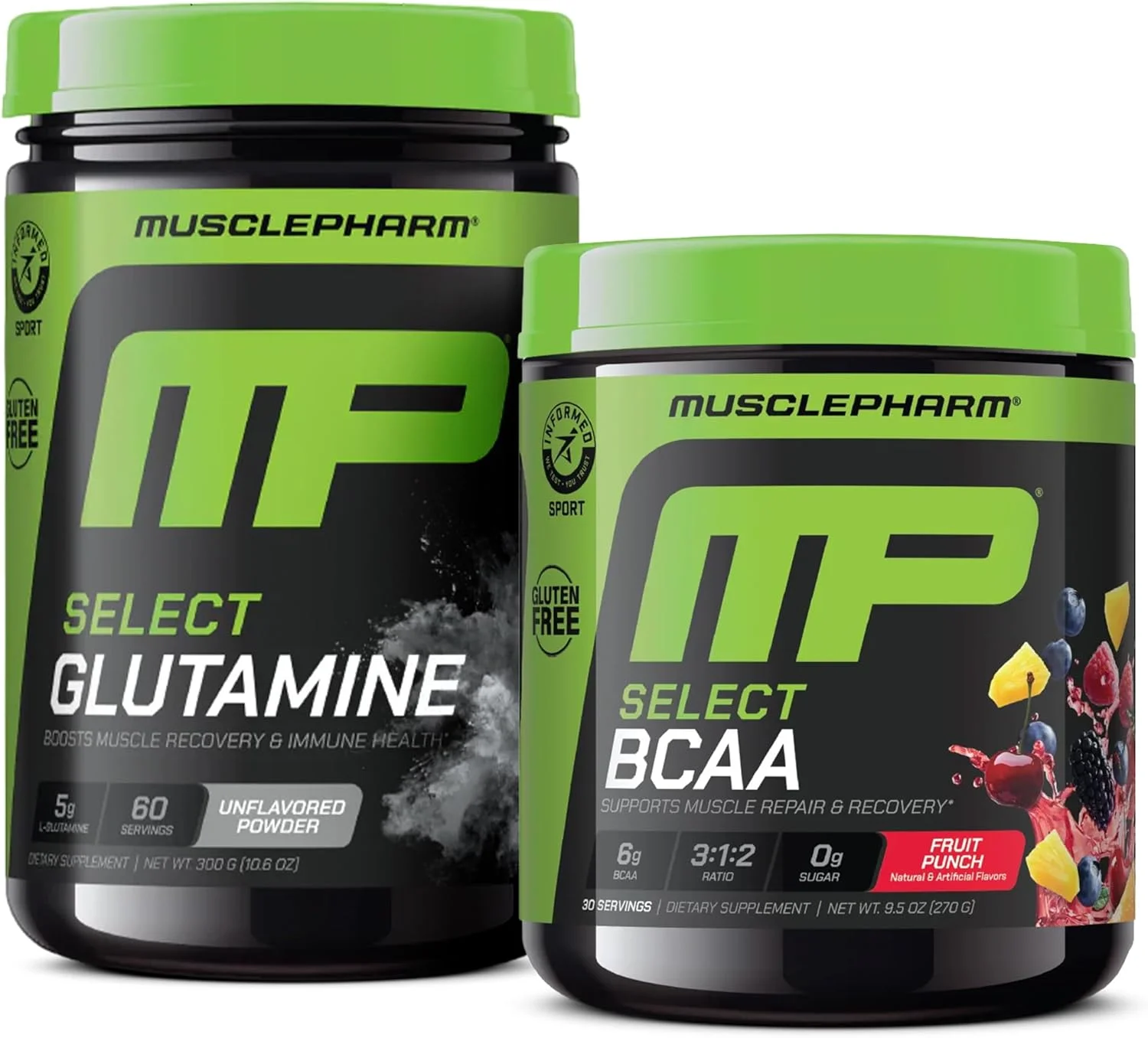 پودر بی سی ای ای ماسل فارم اسنشیالز، طعم پانچ میوه و مکمل پودر ال-گلوتامین برای بعد از تمرین، ریکاوری عضلات و انرژی پودر بی سی ای ای ماسل فارم اسنشیالز، طعم پانچ میوه و مکمل پودر ال-گلوتامین برای بعد از تمرین، ریکاوری عضلات و انرژی