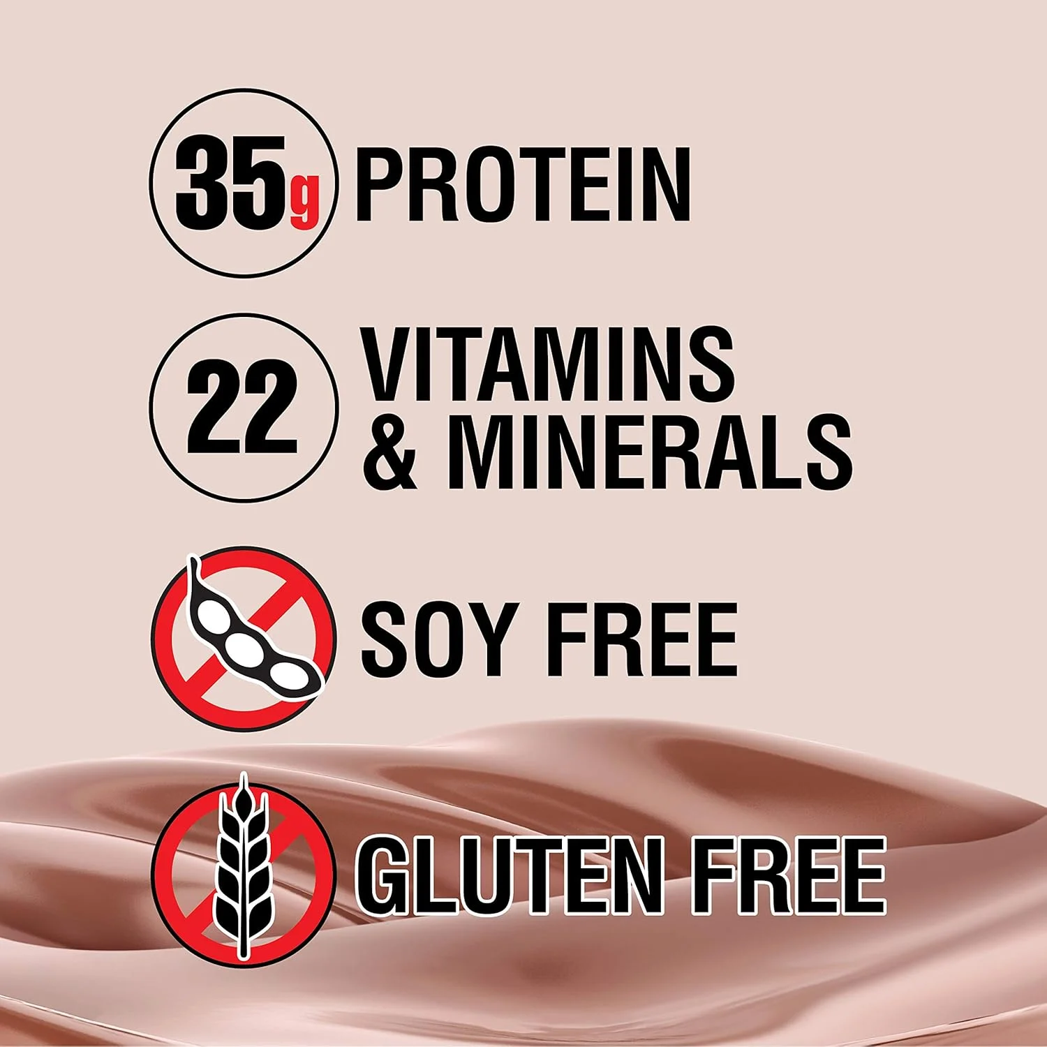 شیک پروتئین شکلاتی همه کاره Lean Body. حاوی 35 گرم پروتئین، ترکیب وی، 7 گرم چربی و فیبر سالم، 22 ویتامین و مواد معدنی، بدون رنگ مصنوعی، بدون گلوتن، (2.1 کیلوگرم) بسته بندی ممکن است متفاوت باشد شیک پروتئین شکلاتی همه کاره Lean Body. حاوی 35 گرم پروتئین، ترکیب وی، 7 گرم چربی و فیبر سالم، 22 ویتامین و مواد معدنی، بدون رنگ مصنوعی، بدون گلوتن، (2.1 کیلوگرم) بسته بندی ممکن است متفاوت باشد