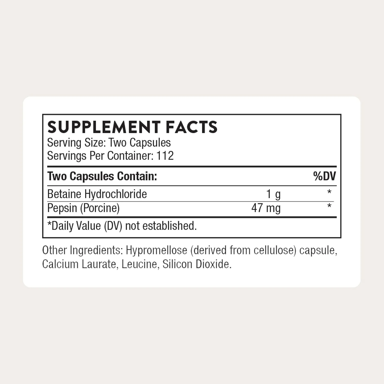 تورن - بتائین هیدروکلراید و پپسین - آنزیم های گوارشی برای تجزیه و جذب پروتئین* - 225 کپسول تورن - بتائین هیدروکلراید و پپسین - آنزیم های گوارشی برای تجزیه و جذب پروتئین* - 225 کپسول
