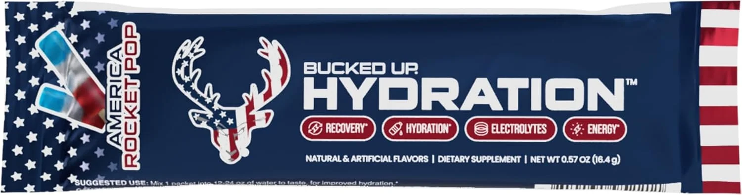 مخلوط پودر نوشیدنی هیدراتاسیون با طعم راکت پاپ | حاوی الکترولیت | 18 بسته (18 سروینگ)