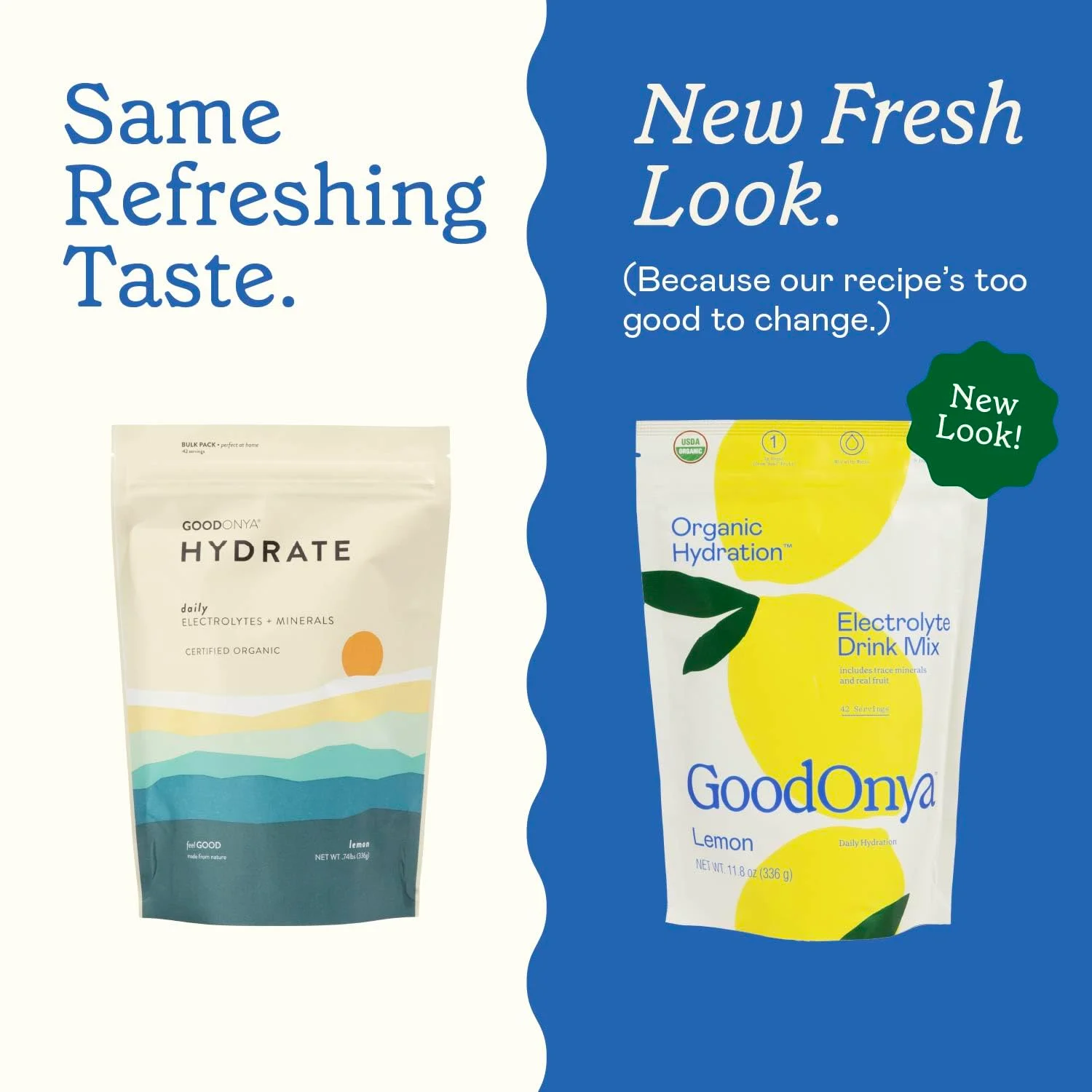 مخلوط نوشیدنی الکترولیت آبرسان ارگانیک GOODONYA، پودر آبرسان دارای گواهی ارگانیک، غیر GMO، بدون گلیفوسیت، کم شکر، طعم لیموناد، بدون طعم دهنده های مصنوعی، 42 سروینگ مخلوط نوشیدنی الکترولیت آبرسان ارگانیک GOODONYA، پودر آبرسان دارای گواهی ارگانیک، غیر GMO، بدون گلیفوسیت، کم شکر، طعم لیموناد، بدون طعم دهنده های مصنوعی، 42 سروینگ