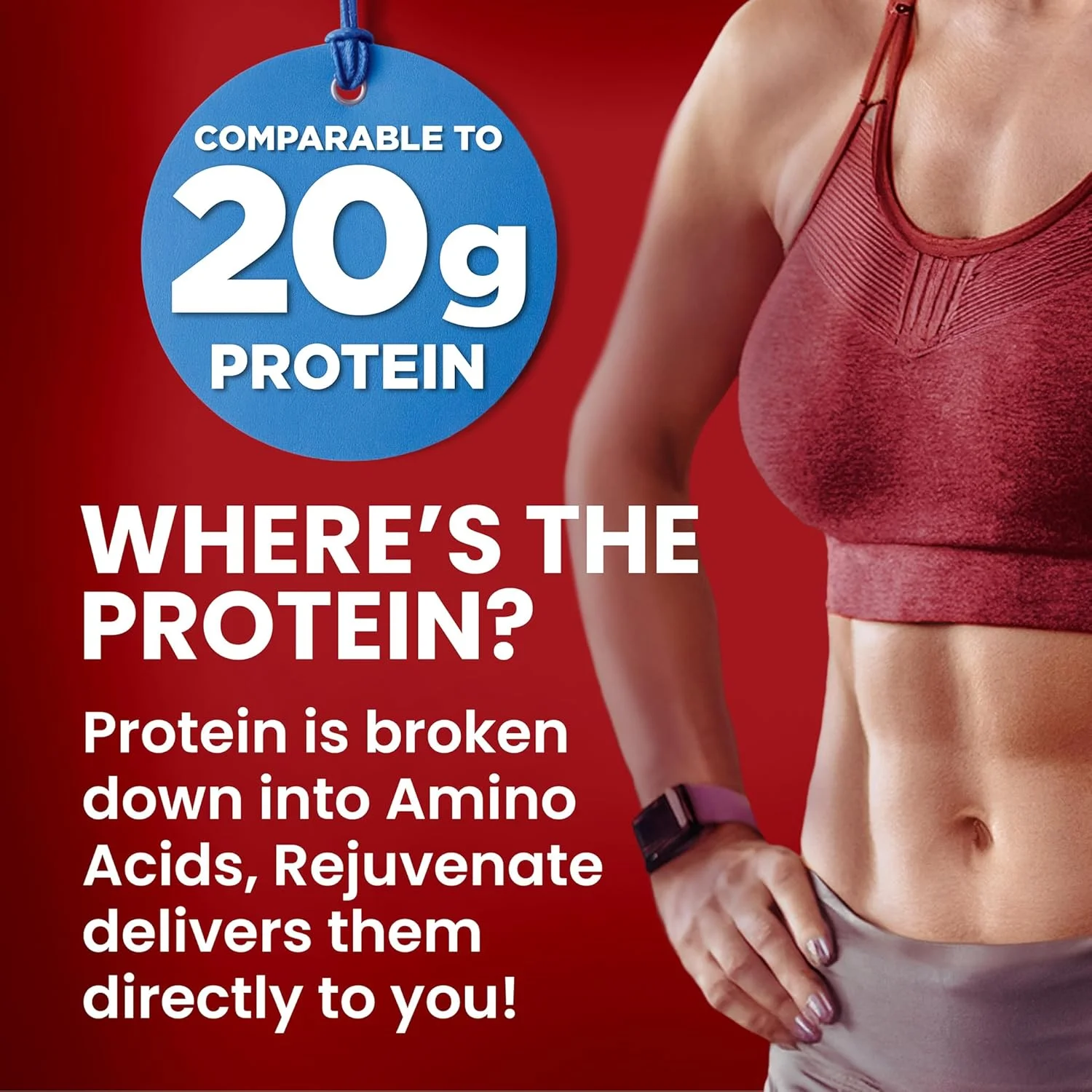 مخلوط اسید آمینه عالی، 1 عدد معادل 20 گرم پروتئین وی، 5 کالری، EAA + BCAA مناسب گیاهخواران برای رشد عضلات، قدرت و انرژی، پشتیبانی GLP-1 و جراحی چاقی، بدون نفخ، بدون شکر