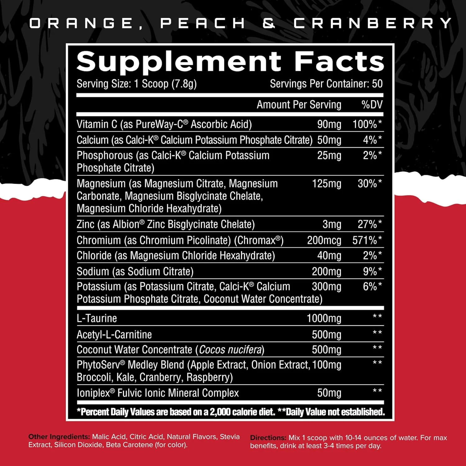 فرمول پیشرفته آبرسانی الکتروشرد بینظیر | پودر الکترولیت بدون محرک | عملکرد بهبود یافته | طعم دهنده ها و شیرین کننده های طبیعی | 50 سروینگ (پرتقال هلو کرنبری) فرمول پیشرفته آبرسانی الکتروشرد بینظیر | پودر الکترولیت بدون محرک | عملکرد بهبود یافته | طعم دهنده ها و شیرین کننده های طبیعی | 50 سروینگ (پرتقال هلو کرنبری)