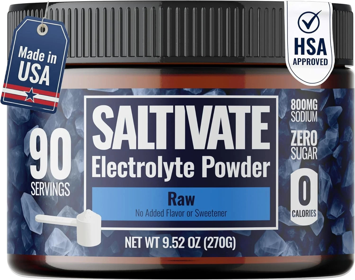 الکترولیت های خالص بدون طعم | HSA FSA | سدیم، پتاسیم، منیزیم بالا | بدون شکر، استویا، اسید سیتریک یا مالتودکسترین | پودر الکترولیت خالص فله | ساخت آمریکا | 90 سروینگ 32 Fl Oz الکترولیت های خالص بدون طعم | HSA FSA | سدیم، پتاسیم، منیزیم بالا | بدون شکر، استویا، اسید سیتریک یا مالتودکسترین | پودر الکترولیت خالص فله | ساخت آمریکا | 90 سروینگ 32 Fl Oz