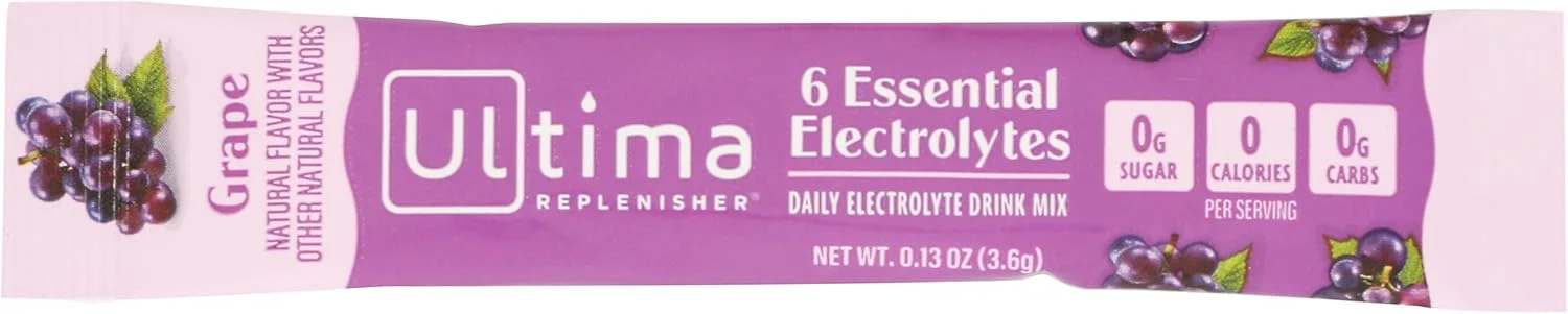 پودر الکترولیت انگور التیما رپلنیشر، 0.12 اونس