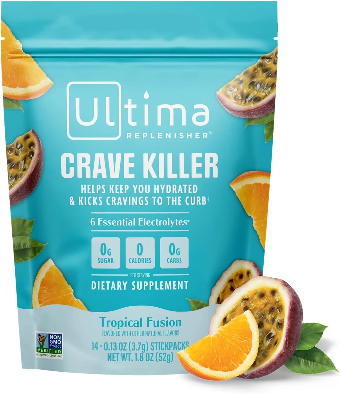 پودر مکمل و الکترولیت Ultima Replenisher Crave Killer - Tropical Fusion، 14 عدد - بسته های آبرسانی که میل شدید را از بین می برند پودر مکمل و الکترولیت Ultima Replenisher Crave Killer - Tropical Fusion، 14 عدد - بسته های آبرسانی که میل شدید را از بین می برند