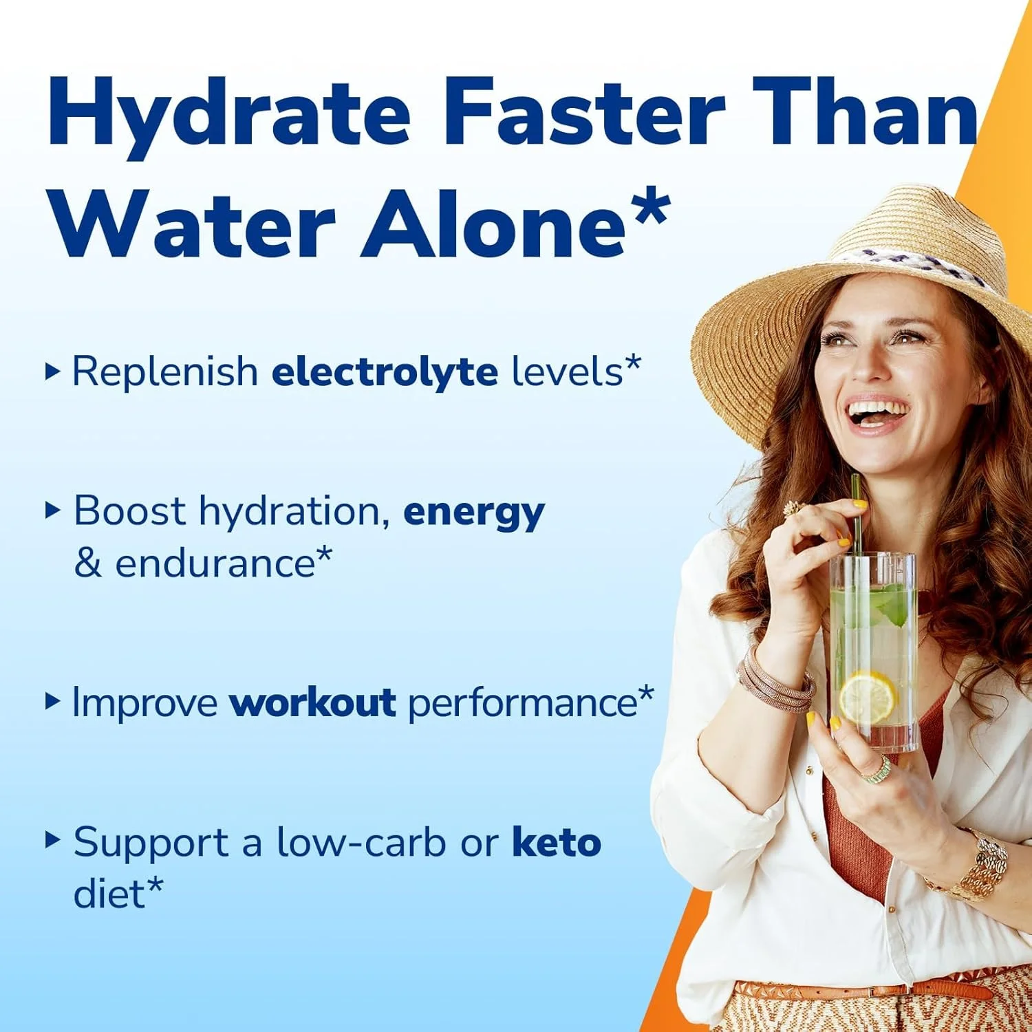 پودر الکترولیت | منیزیم، پتاسیم، سدیم، ویتامین C | برای آبرسانی سریع | بدون شکر و مناسب کتو | 16 بسته چوبی | طعم آناناس و گلابی