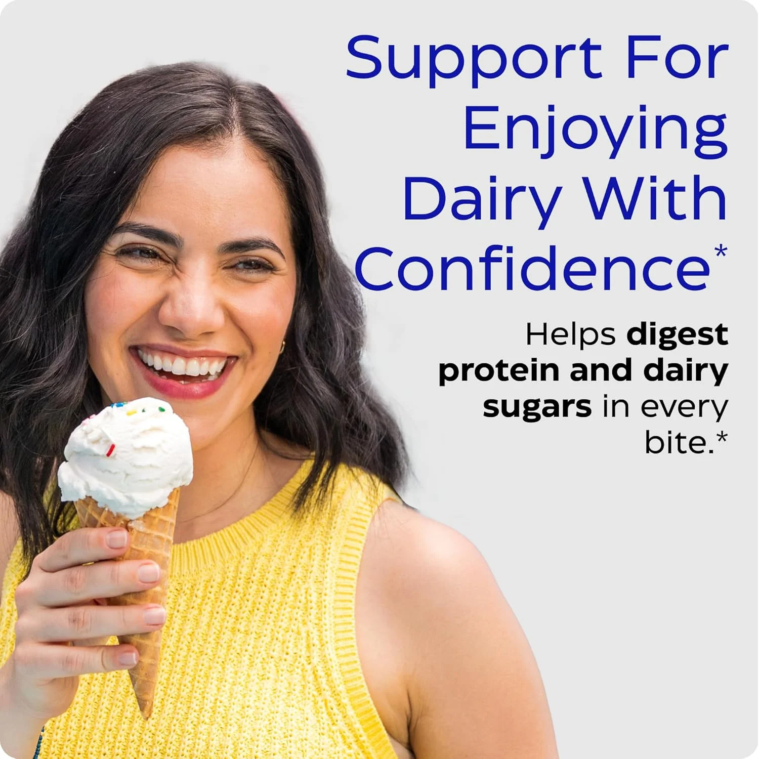 قرص جویدنی انزیمدیکا DairyAssist، آنزیم های گوارشی 2 در 1 برای هضم لبنیات، لاکتوز و کازئین، فرمول سریع الاثر برای رفع نفخ و باد شکم، 60 عدد قرص جویدنی قرص جویدنی انزیمدیکا DairyAssist، آنزیم های گوارشی 2 در 1 برای هضم لبنیات، لاکتوز و کازئین، فرمول سریع الاثر برای رفع نفخ و باد شکم، 60 عدد قرص جویدنی