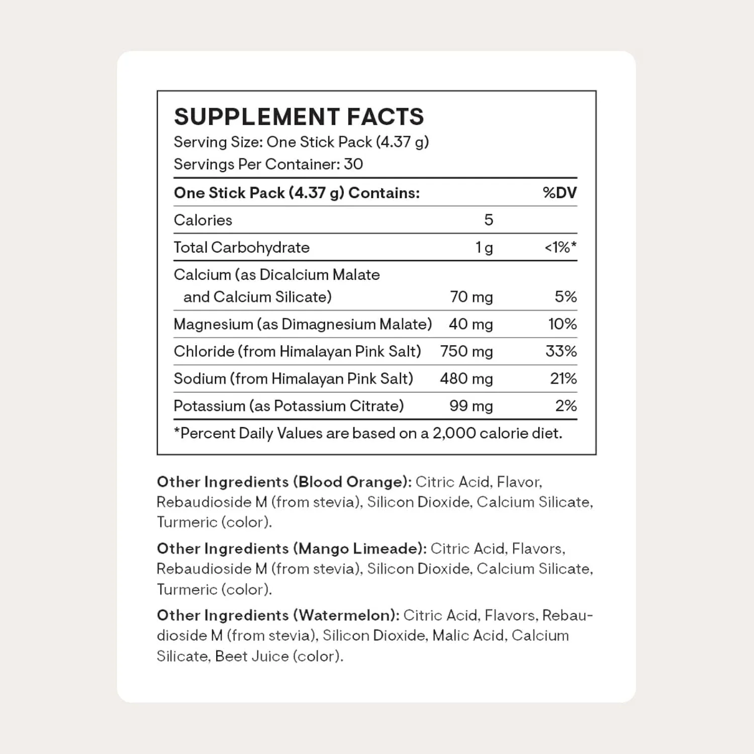 الکترولیت های روزانه Thorne - پودر مخلوط نوشیدنی الکترولیت بدون شکر و کم کالری - طعم های گرفته شده از منابع طبیعی - دارای گواهی NSF برای ورزش - متنوع - 30 بسته چوبی