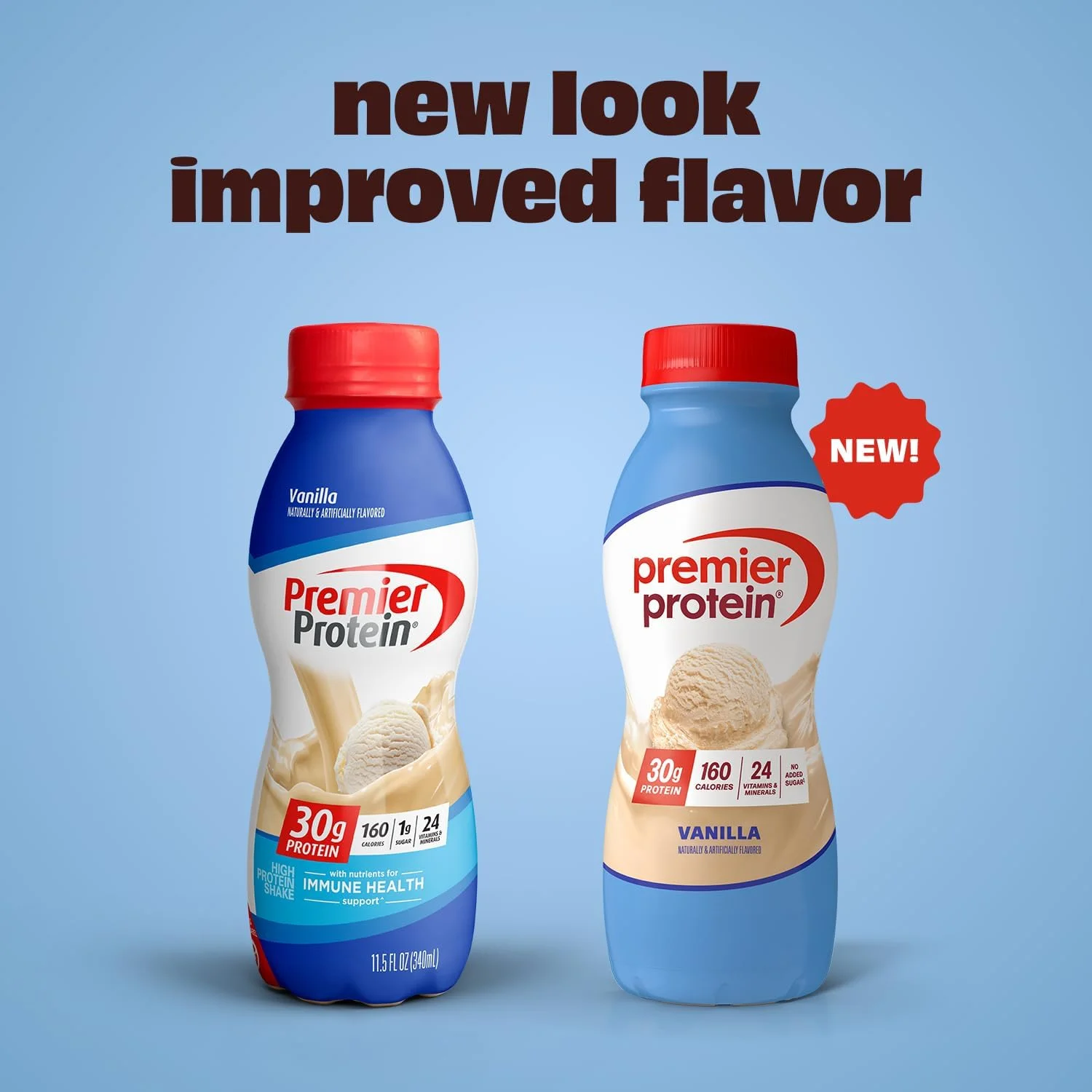 پروتئین شیک مینی پریمیر، وانیلی، 22 گرم پروتئین، 120 کالری، بدون شکر افزوده، 257 میلی لیتر، بسته 12 عددی (بسته بندی ممکن است متفاوت باشد) پروتئین شیک مینی پریمیر، وانیلی، 22 گرم پروتئین، 120 کالری، بدون شکر افزوده، 257 میلی لیتر، بسته 12 عددی (بسته بندی ممکن است متفاوت باشد)