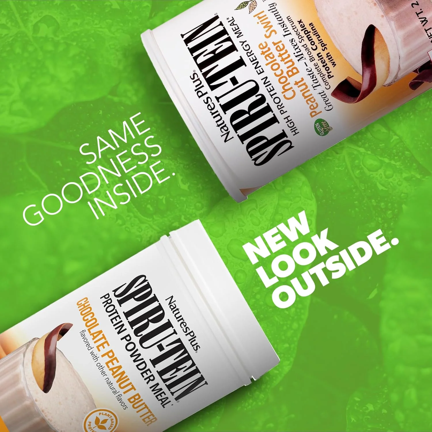 نوشیدنی پروتئینی اسپیرو-تین نیچرز پلاس - طعم شکلات و کره بادام زمینی - 1.04 کیلوگرم، پودر پروتئین اسپیرولینا - جایگزین غذایی گیاهی، ویتامین ها و مواد معدنی برای انرژی - مناسب گیاهخواران، بدون گلوتن - 34 سروینگ نوشیدنی پروتئینی اسپیرو-تین نیچرز پلاس - طعم شکلات و کره بادام زمینی - 1.04 کیلوگرم، پودر پروتئین اسپیرولینا - جایگزین غذایی گیاهی، ویتامین ها و مواد معدنی برای انرژی - مناسب گیاهخواران، بدون گلوتن - 34 سروینگ