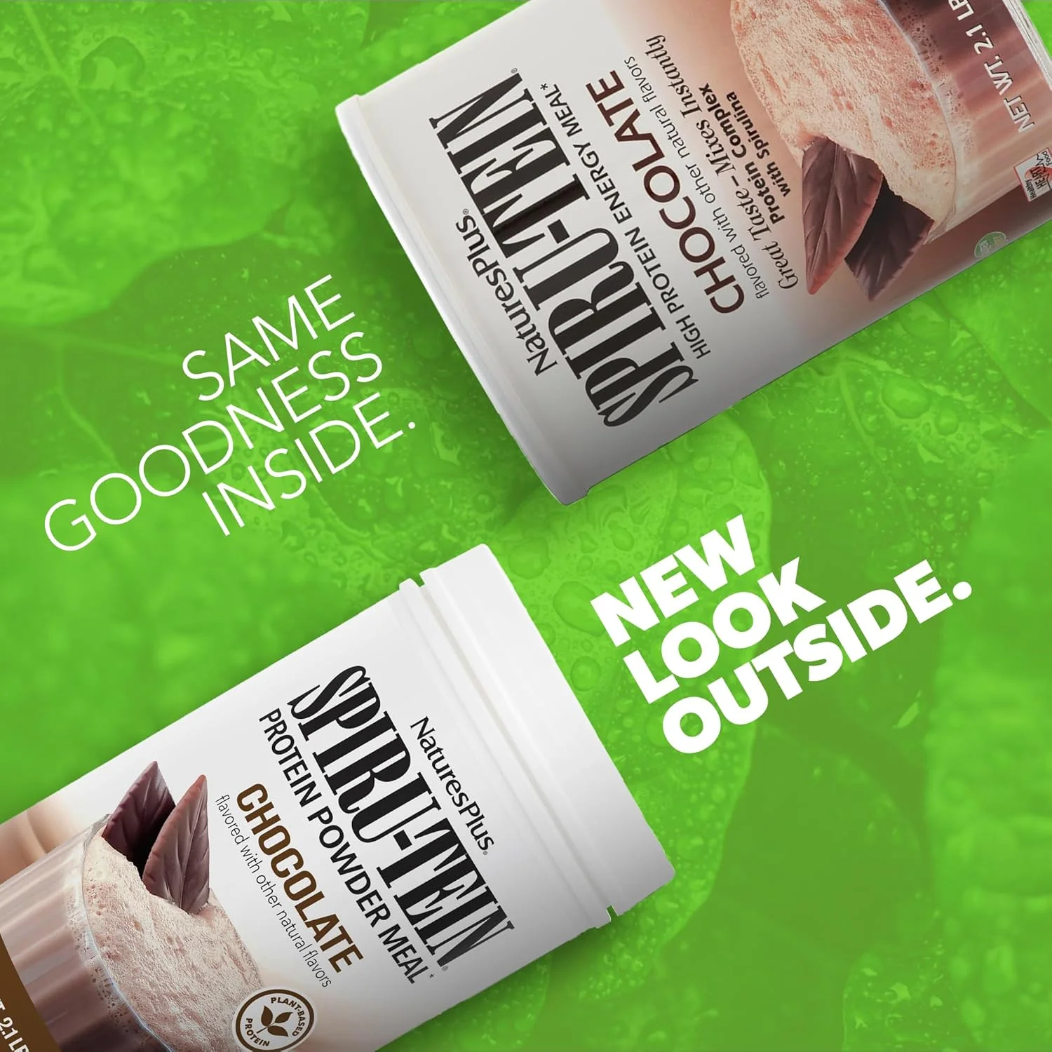 نوشیدنی پروتئینی اسپیرو-تین نیچرز پلاس - شکلاتی - 952 گرم، پودر پروتئین اسپیرولینا - جایگزین غذایی گیاهی، ویتامین ها و مواد معدنی برای انرژی - گیاهخواری، بدون گلوتن - 34 سروینگ نوشیدنی پروتئینی اسپیرو-تین نیچرز پلاس - شکلاتی - 952 گرم، پودر پروتئین اسپیرولینا - جایگزین غذایی گیاهی، ویتامین ها و مواد معدنی برای انرژی - گیاهخواری، بدون گلوتن - 34 سروینگ