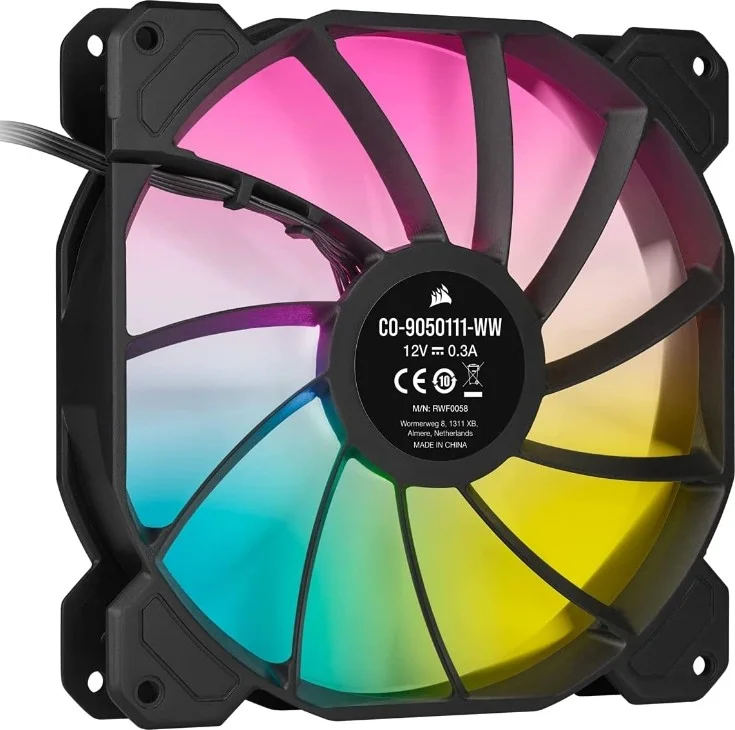 کیت فن دوگانه Corsair iCUE SP140، عملکرد RGB ELITE، 140mm PWM، به همراه Lighting Node CORE | CO-9050111-WW - تصویر 3 کیت فن دوگانه Corsair iCUE SP140، عملکرد RGB ELITE، 140mm PWM، به همراه Lighting Node CORE | CO-9050111-WW - تصویر 3