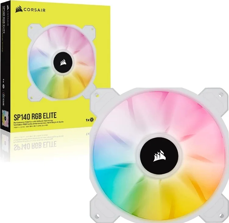 فن تکی 140 میلی‌متری کرسیر iCUE SP140 RGB ELITE Performance، فن کیس کامپیوتر بی‌سیم 14 سانتی‌متری | CO-9050138-WW - تصویر 2