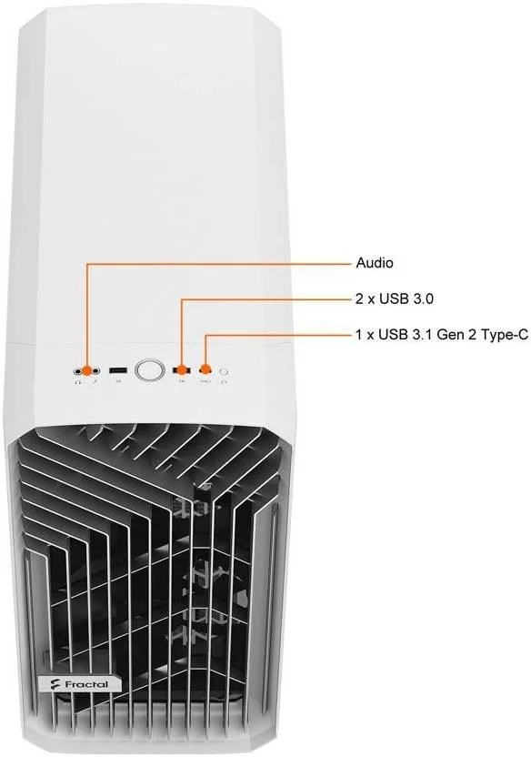 کیس مید تاور کامپکت Fractal Design Torrent با پنل شیشه ای، فولاد / شیشه حرارت دیده، 7 اسلات توسعه، پشتیبانی از رادیاتور تا 360 میلی متر، 3 فن 120 میلی متری، 3 جایگاه درایو 2.5 اینچی، سفید | FD-C-TOR1C-03 کیس مید تاور کامپکت Fractal Design Torrent با پنل شیشه ای، فولاد / شیشه حرارت دیده، 7 اسلات توسعه، پشتیبانی از رادیاتور تا 360 میلی متر، 3 فن 120 میلی متری، 3 جایگاه درایو 2.5 اینچی، سفید | FD-C-TOR1C-03