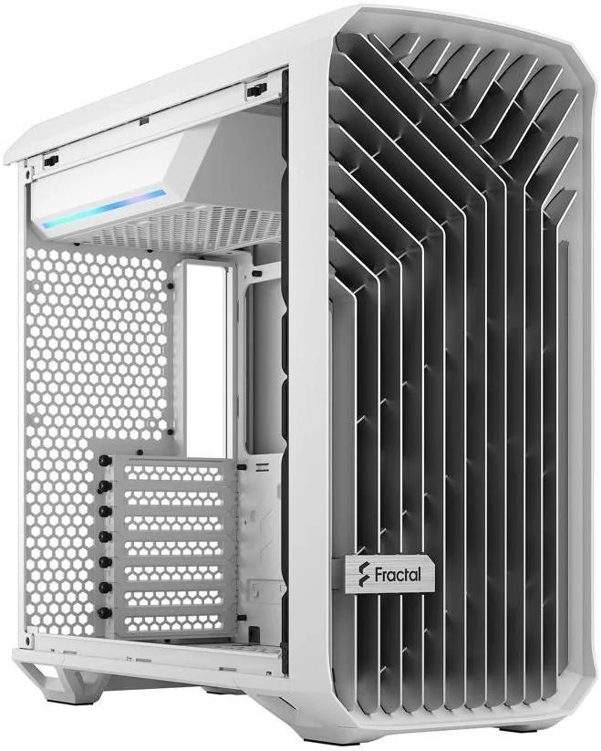 کیس مید تاور کامپکت Fractal Design Torrent با پنل شیشه ای، فولاد / شیشه حرارت دیده، 7 اسلات توسعه، پشتیبانی از رادیاتور تا 360 میلی متر، 3 فن 120 میلی متری، 3 جایگاه درایو 2.5 اینچی، سفید | FD-C-TOR1C-03 کیس مید تاور کامپکت Fractal Design Torrent با پنل شیشه ای، فولاد / شیشه حرارت دیده، 7 اسلات توسعه، پشتیبانی از رادیاتور تا 360 میلی متر، 3 فن 120 میلی متری، 3 جایگاه درایو 2.5 اینچی، سفید | FD-C-TOR1C-03