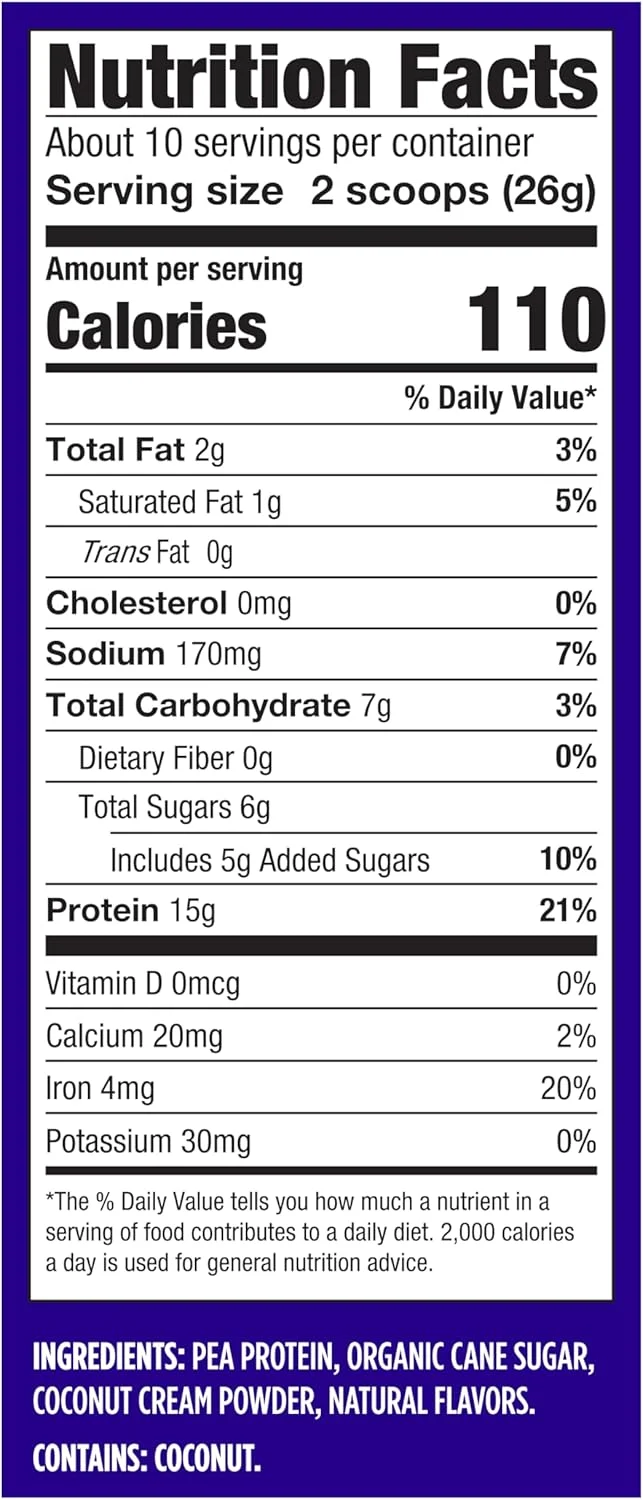 پروتئین ویگا ساده وانیلی (10 سروینگ)، پودر پروتئین گیاهی بدون استویا، گیاهی، سالم، بدون گلوتن، پروتئین نخود فرنگی برای زنان و مردان، 260 گرم (بسته 12 عددی) پروتئین ویگا ساده وانیلی (10 سروینگ)، پودر پروتئین گیاهی بدون استویا، گیاهی، سالم، بدون گلوتن، پروتئین نخود فرنگی برای زنان و مردان، 260 گرم (بسته 12 عددی)
