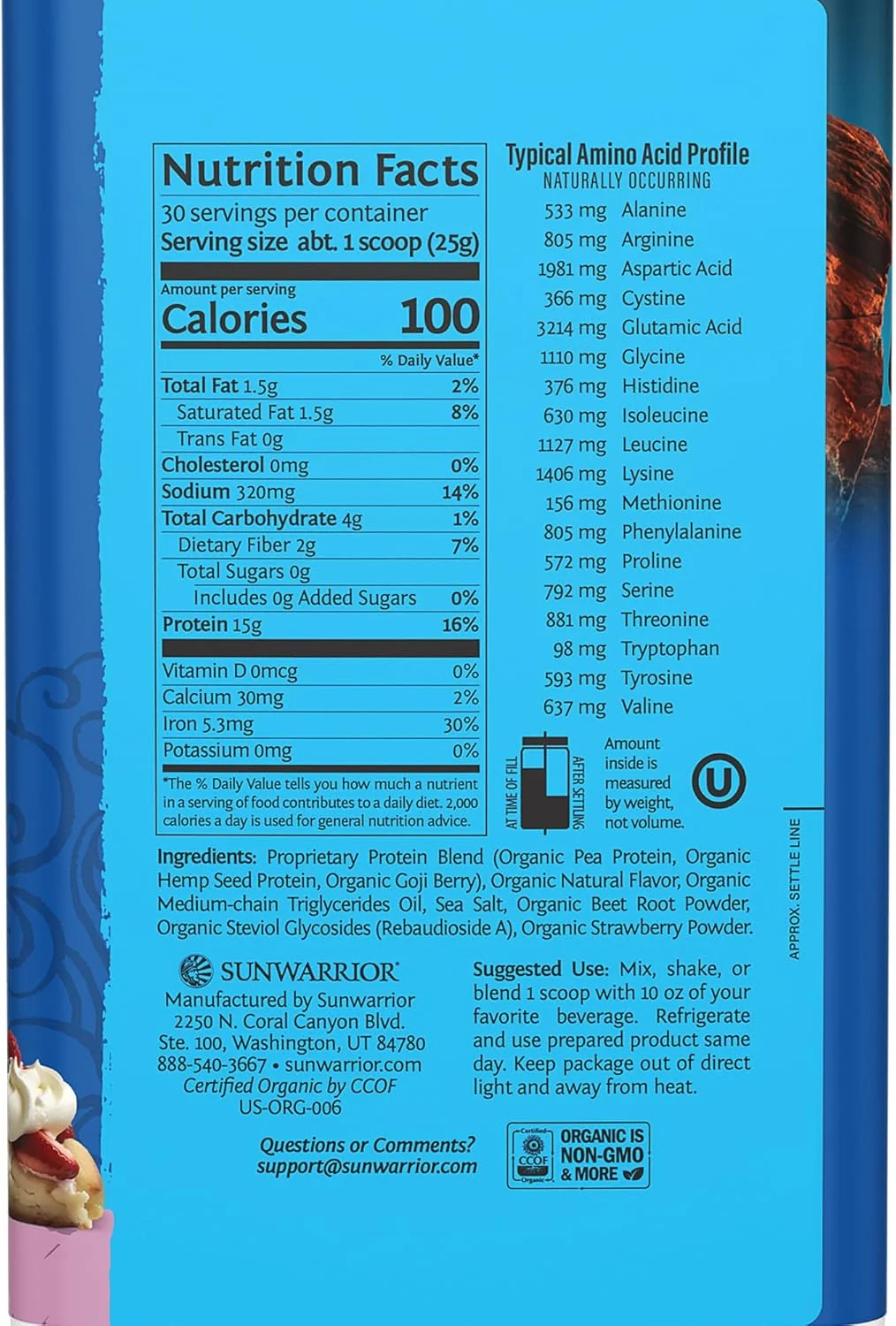 مجموعه پودر پروتئین گیاهی ارگانیک با طعم شکلات و توت سان واریر | بسته ویژه و صرفه جویی | پودر پروتئین ارگانیک وگان | بدون مواد پرکننده لبنیات، سویا و گلوتن (۹۰ سروینگ شکلات، ۳۰ سروینگ توت) مجموعه پودر پروتئین گیاهی ارگانیک با طعم شکلات و توت سان واریر | بسته ویژه و صرفه جویی | پودر پروتئین ارگانیک وگان | بدون مواد پرکننده لبنیات، سویا و گلوتن (۹۰ سروینگ شکلات، ۳۰ سروینگ توت)