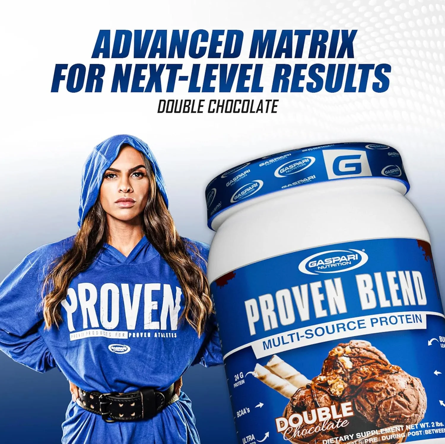 مخلوط اثبات شده گاسپاری نوتریشن، پودر پروتئین چند منبعی، پروتئین ایزوله گوشت گاو، کنسانتره وی و ایزوله وی، عضله سازی بدون چربی، 24 گرم پروتئین (28 سروینگ، کره بادام زمینی شکلاتی) مخلوط اثبات شده گاسپاری نوتریشن، پودر پروتئین چند منبعی، پروتئین ایزوله گوشت گاو، کنسانتره وی و ایزوله وی، عضله سازی بدون چربی، 24 گرم پروتئین (28 سروینگ، کره بادام زمینی شکلاتی)